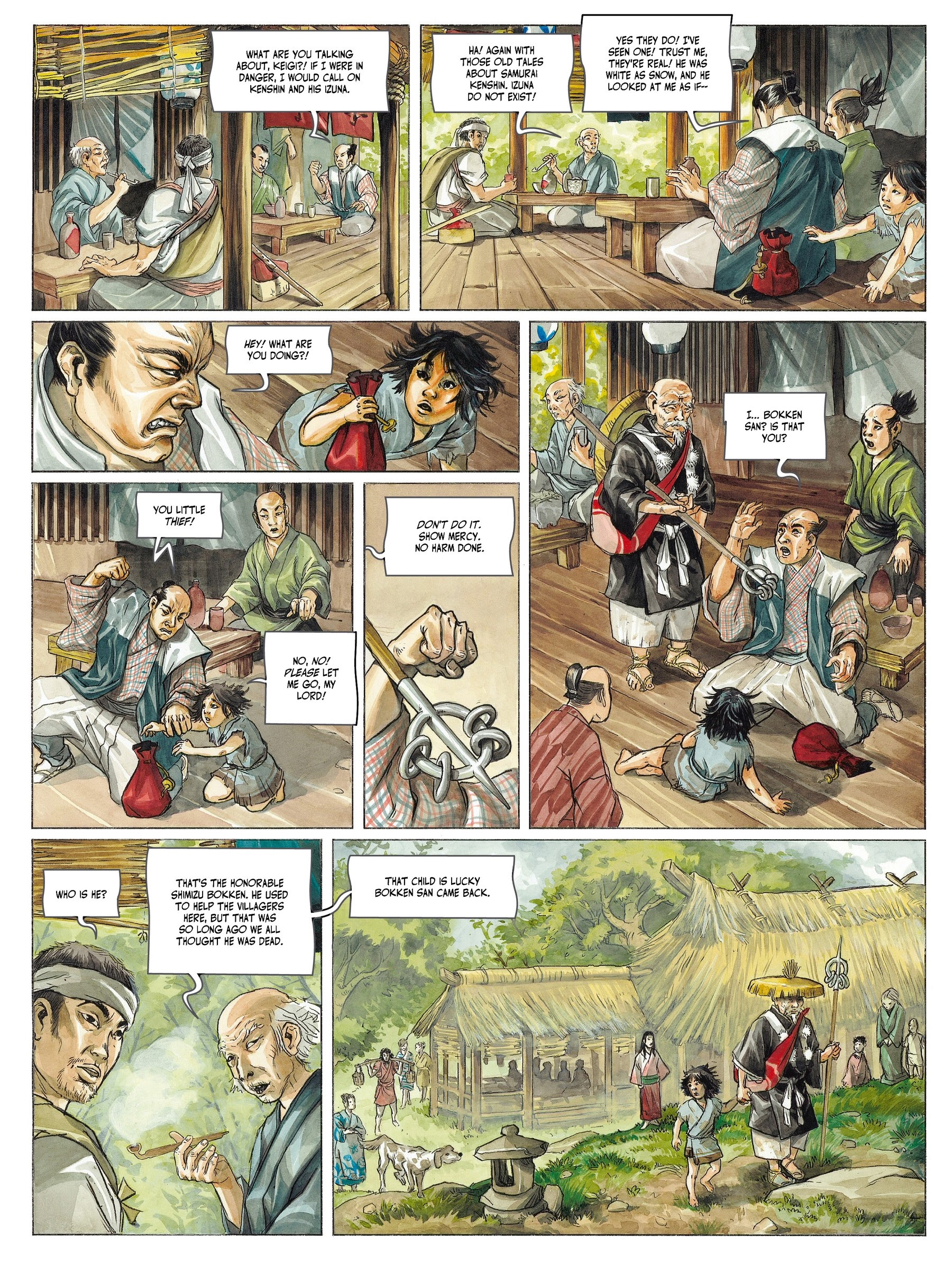 Read online Izuna comic -  Issue #3 - 7