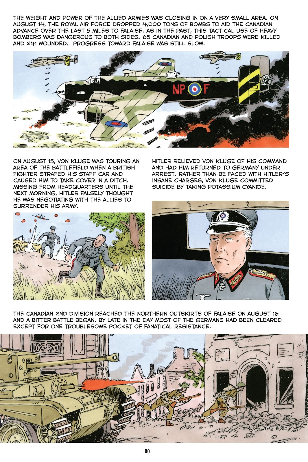 Normandy: A Graphic History of D-Day, the Allied Invasion of Hitler's Fortress Europe issue TPB - Page 91
