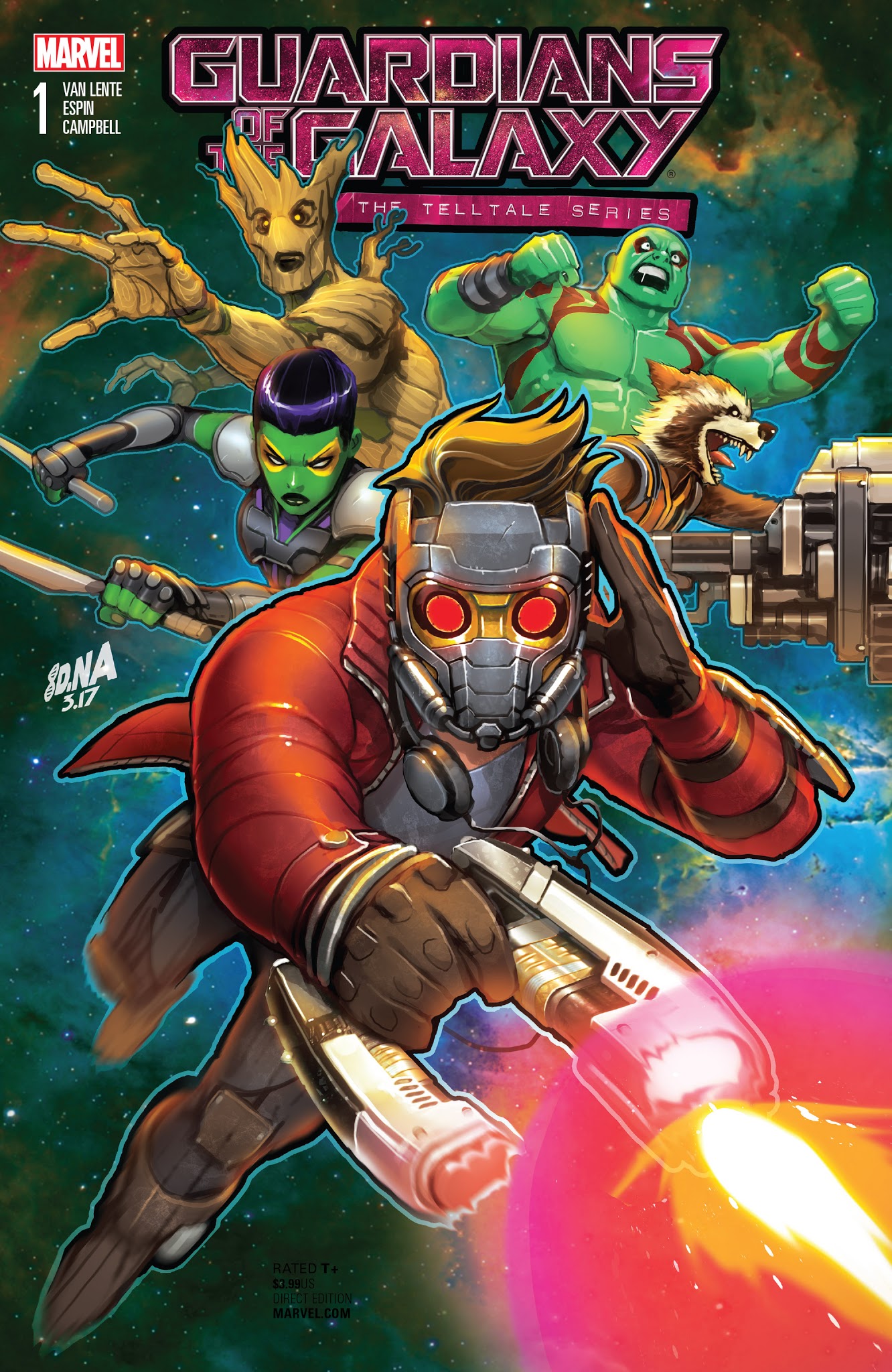 Read online Guardians of the Galaxy: Telltale Games comic -  Issue #1 - 1