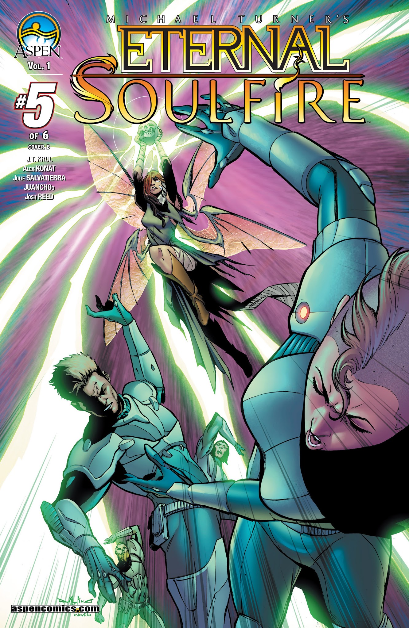 Read online Michael Turner's Eternal Soulfire comic -  Issue #5 - 2