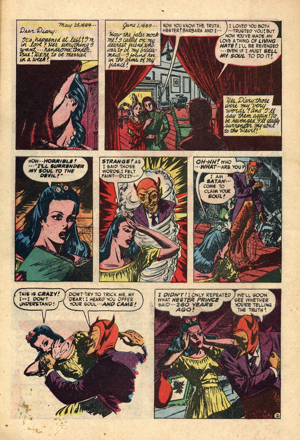 Read online Adventures Into The Unknown comic -  Issue #6 - 42