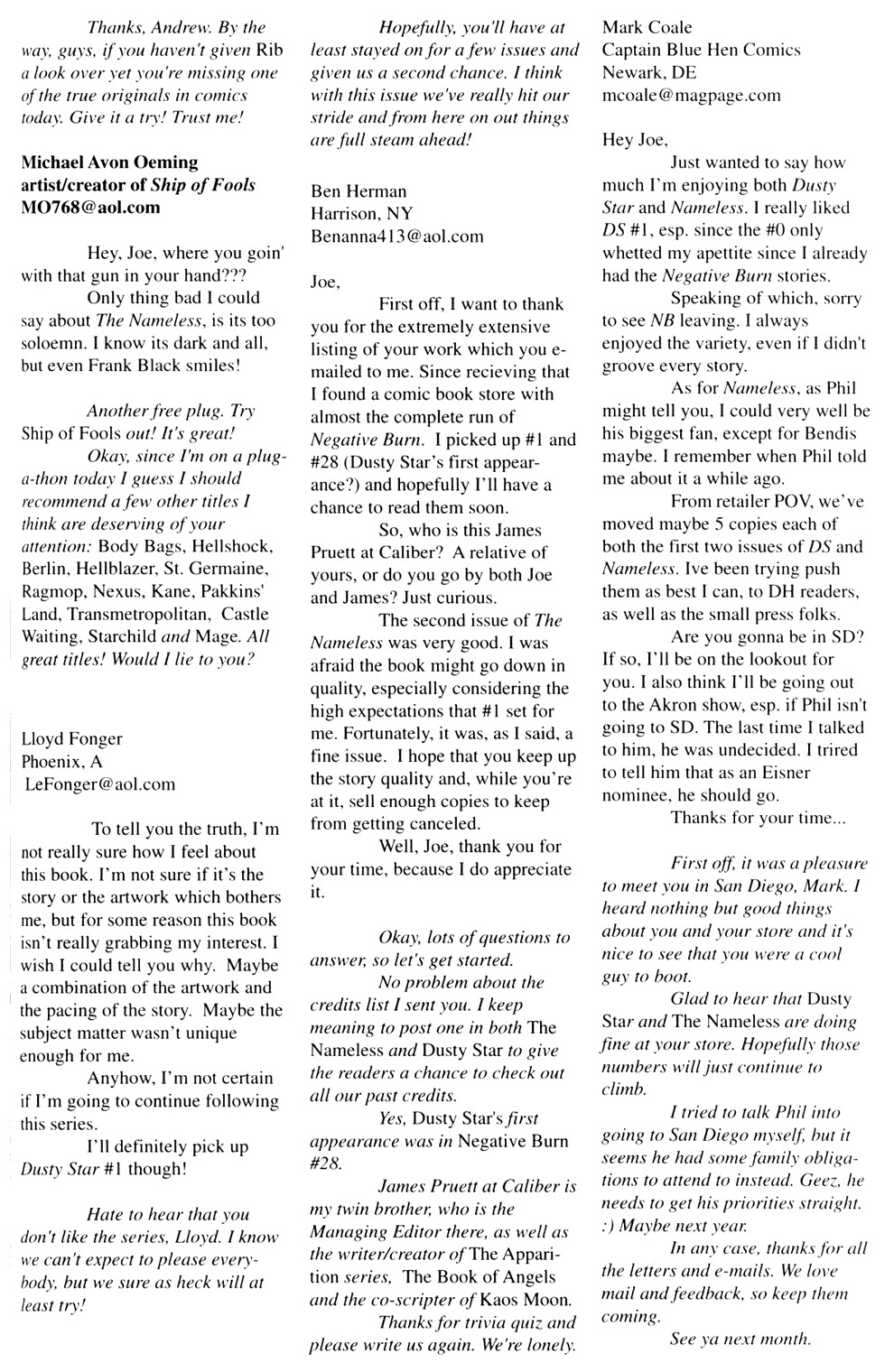 Read online The Nameless comic -  Issue #4 - 25