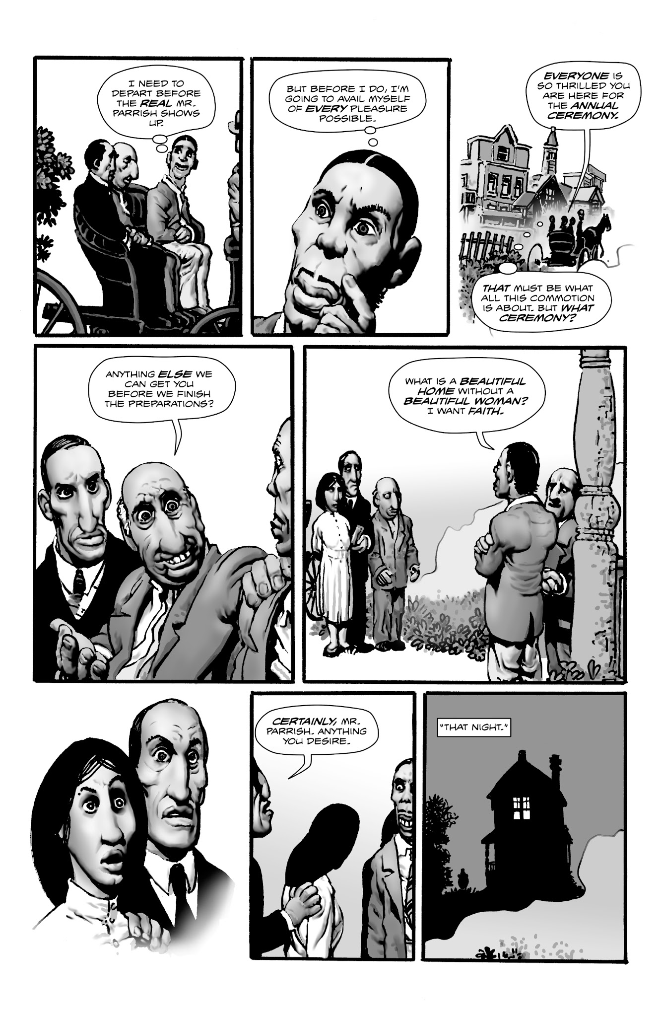 Read online Shadows on the Grave comic -  Issue #6 - 7