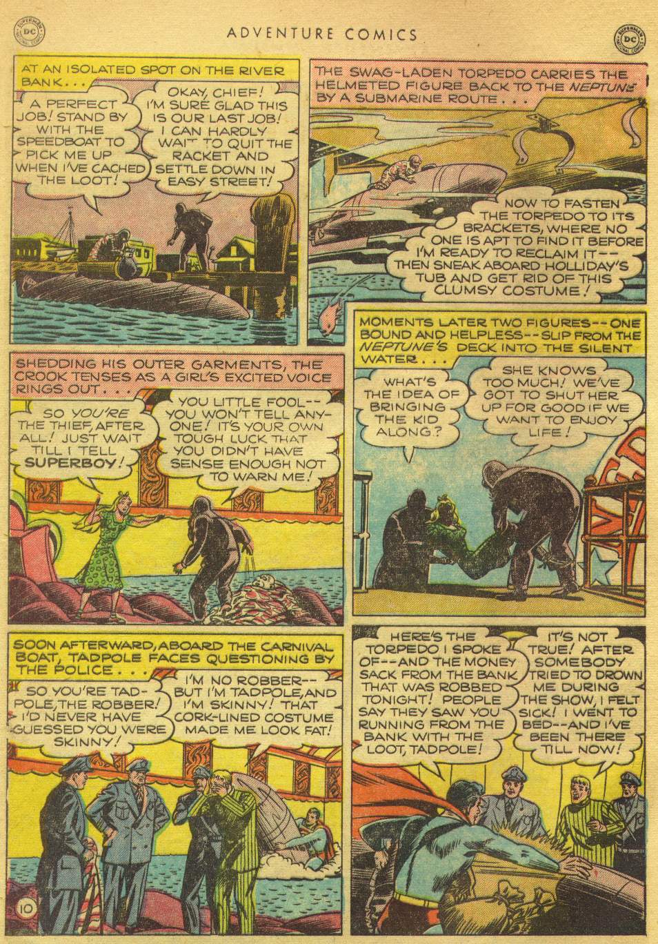 Read online Adventure Comics (1938) comic -  Issue #154 - 11