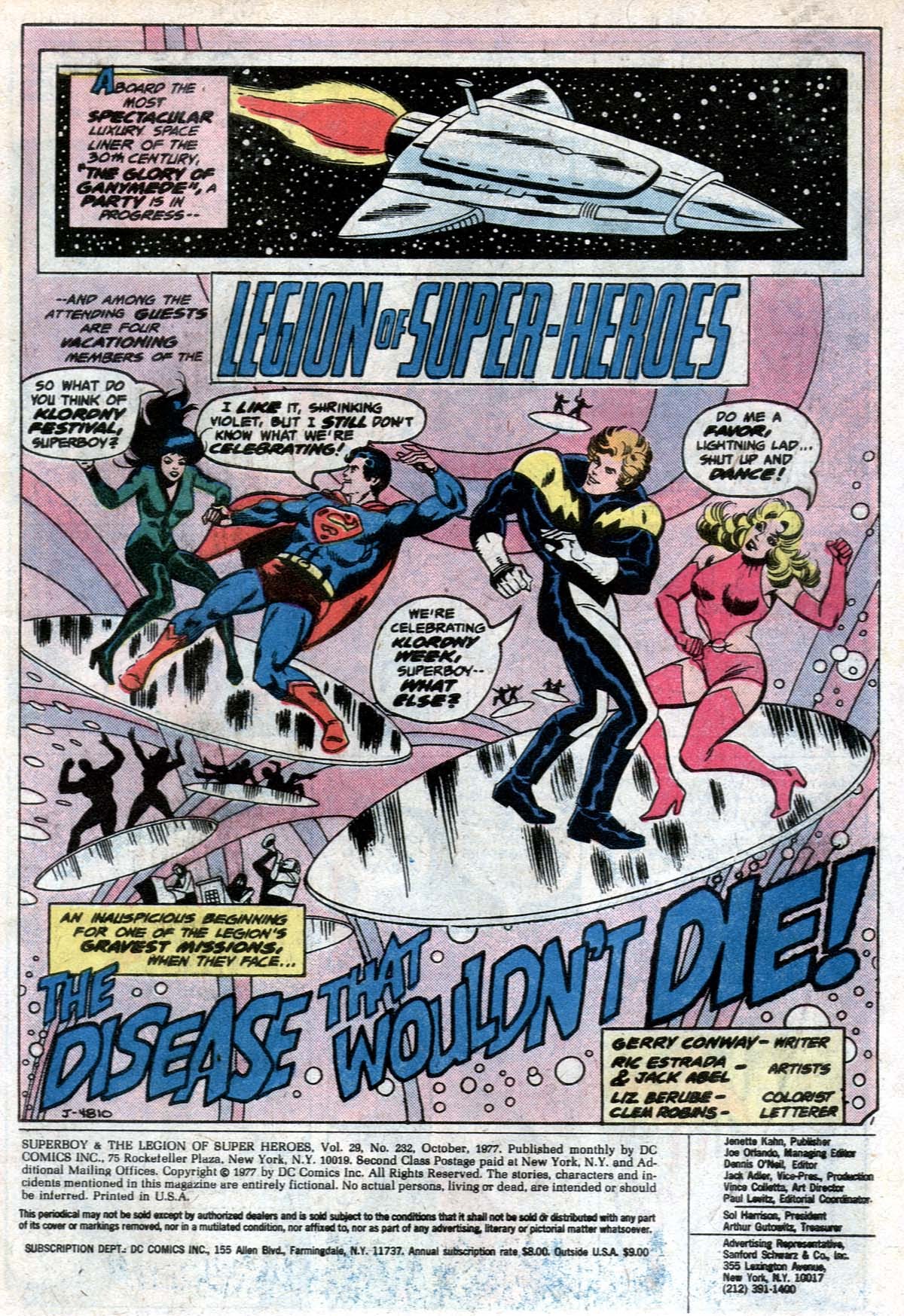 Read online Superboy and the Legion of Super-Heroes (1977) comic -  Issue #232 - 2