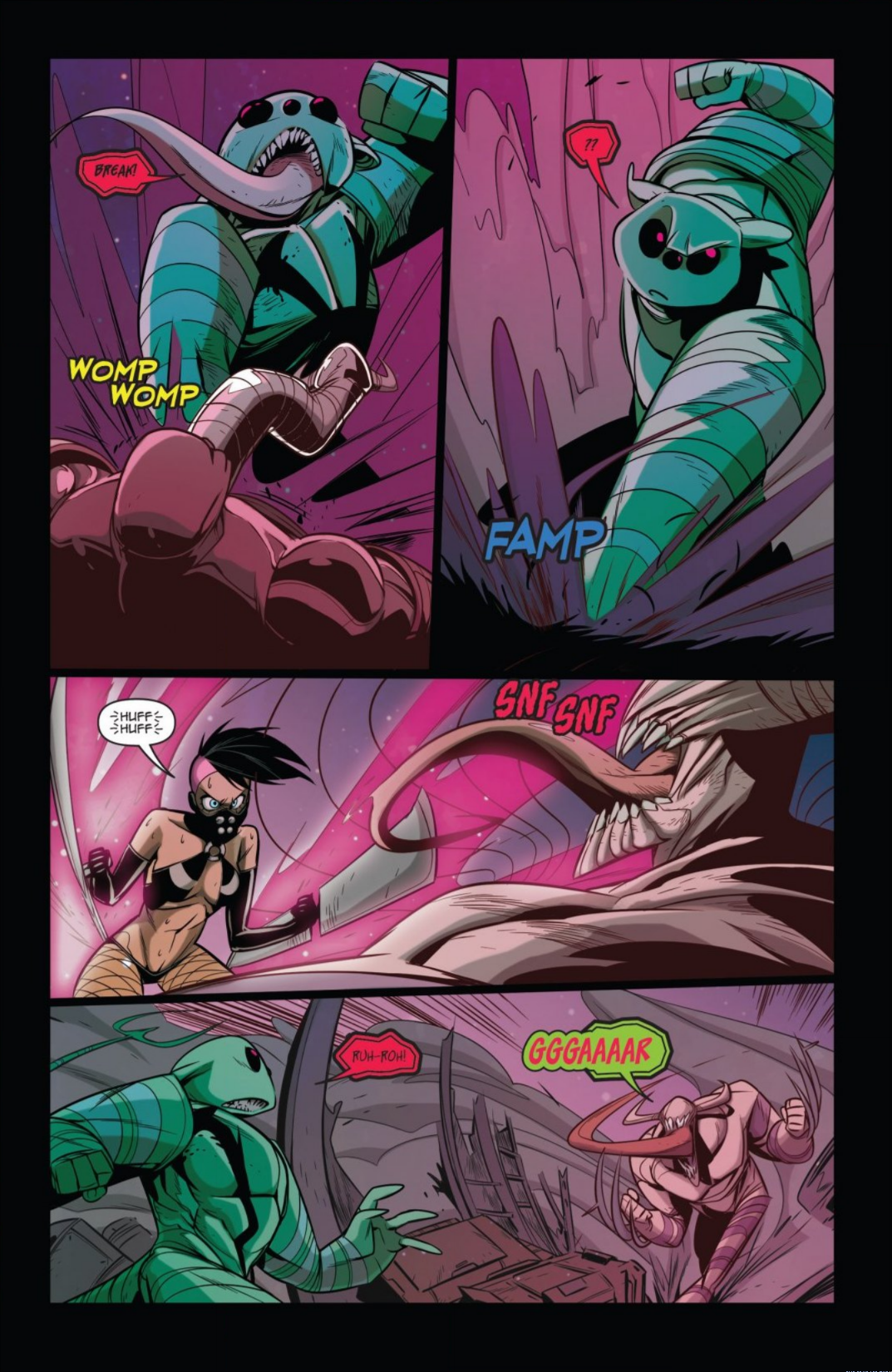 Read online Vampblade Season 4 comic -  Issue #7 - 16