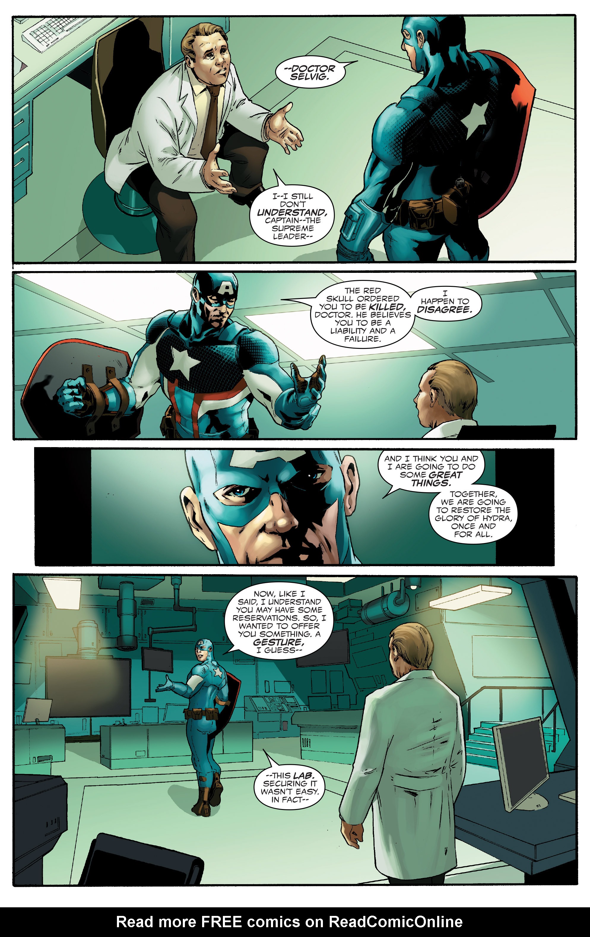 Read online Captain America: Steve Rogers comic -  Issue #4 - 6