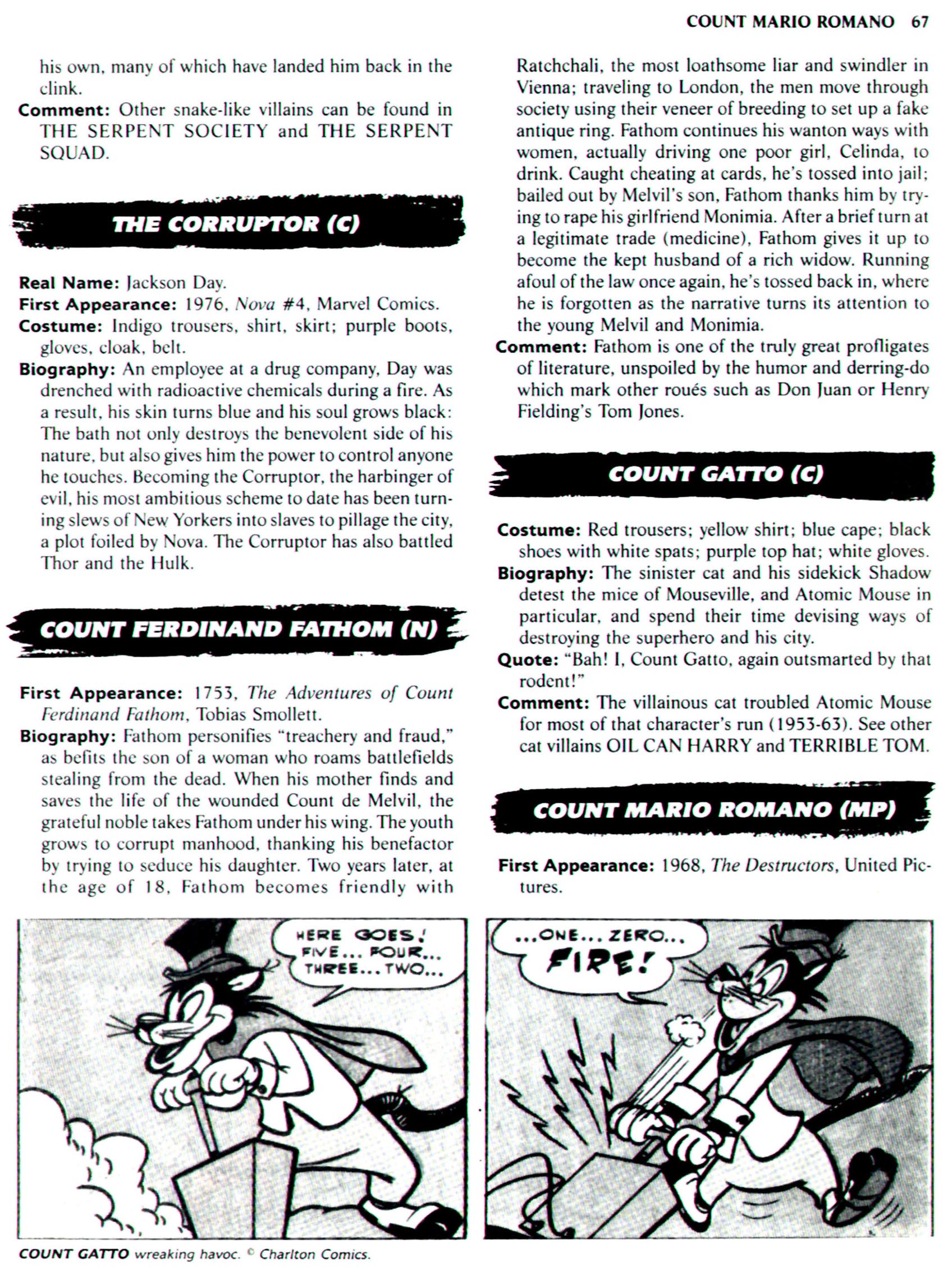 Read online The Encyclopedia of Super Villains comic -  Issue # TPB (Part 1) - 77