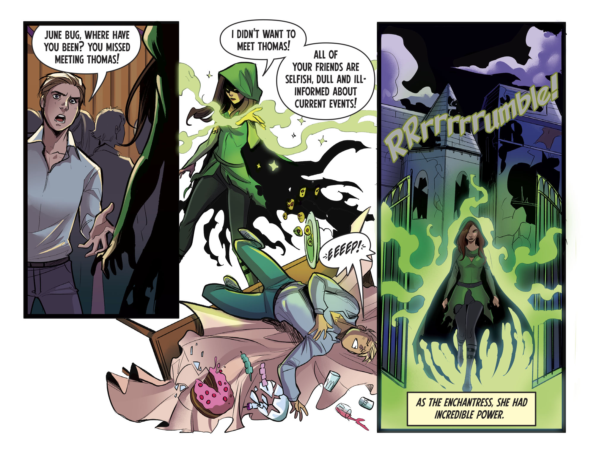 Read online DC Super Hero Girls: Out of the Bottle comic -  Issue #9 - 18