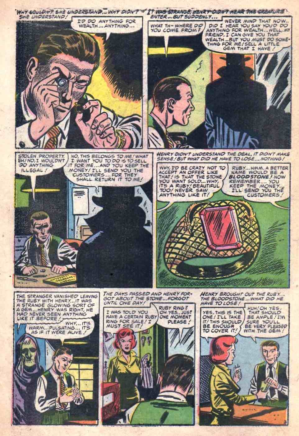 Read online Weird Mysteries (1952) comic -  Issue #10 - 10