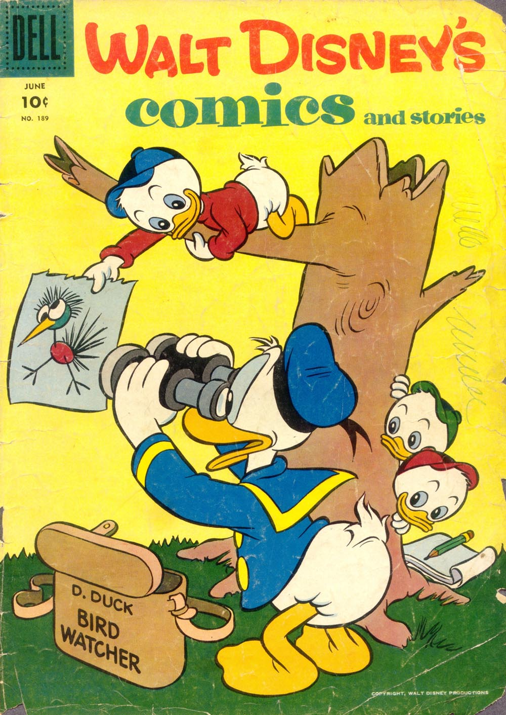 Read online Walt Disney's Comics and Stories comic -  Issue #189 - 1