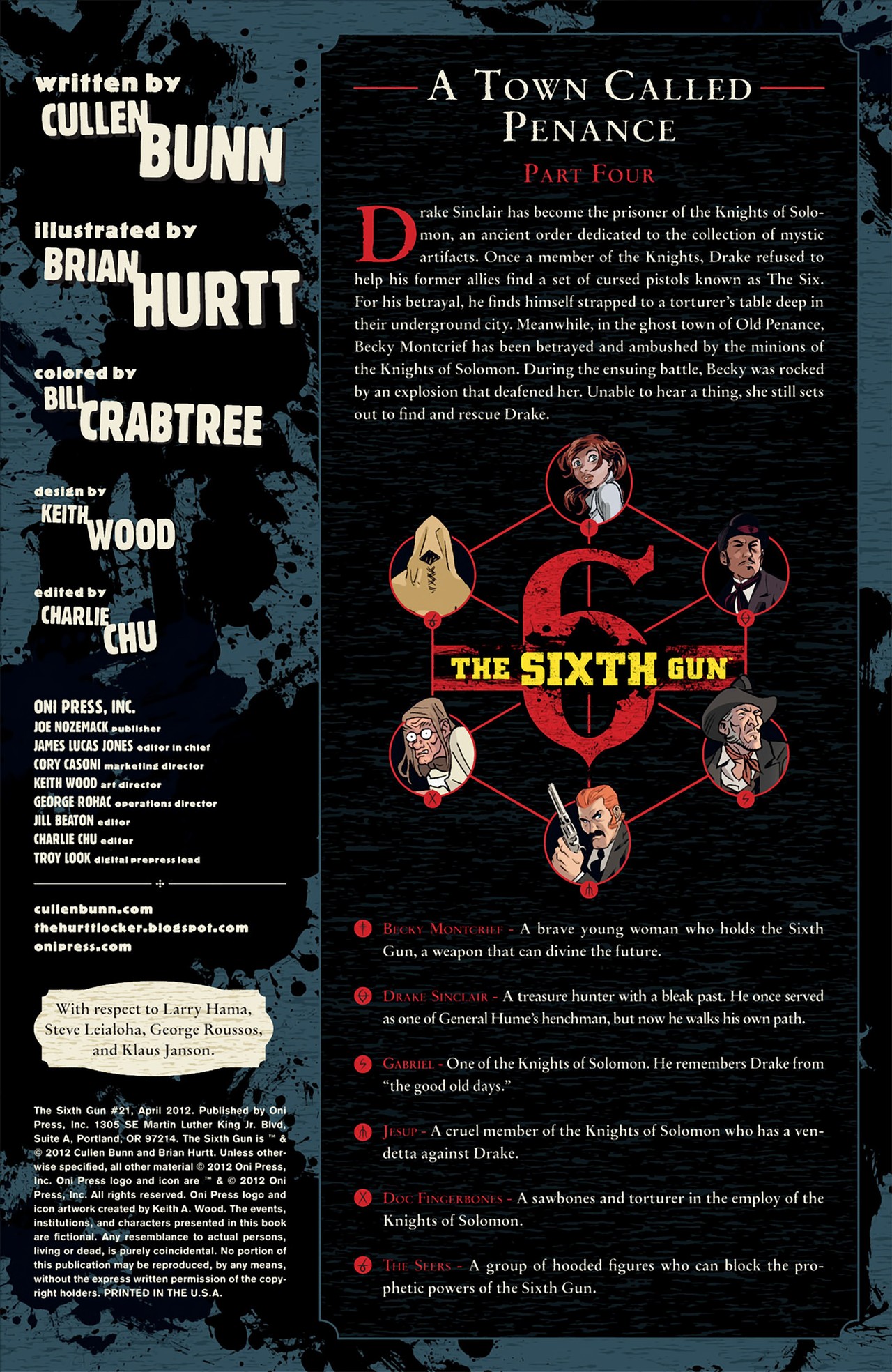 Read online The Sixth Gun comic -  Issue # _TPB 4 - 77