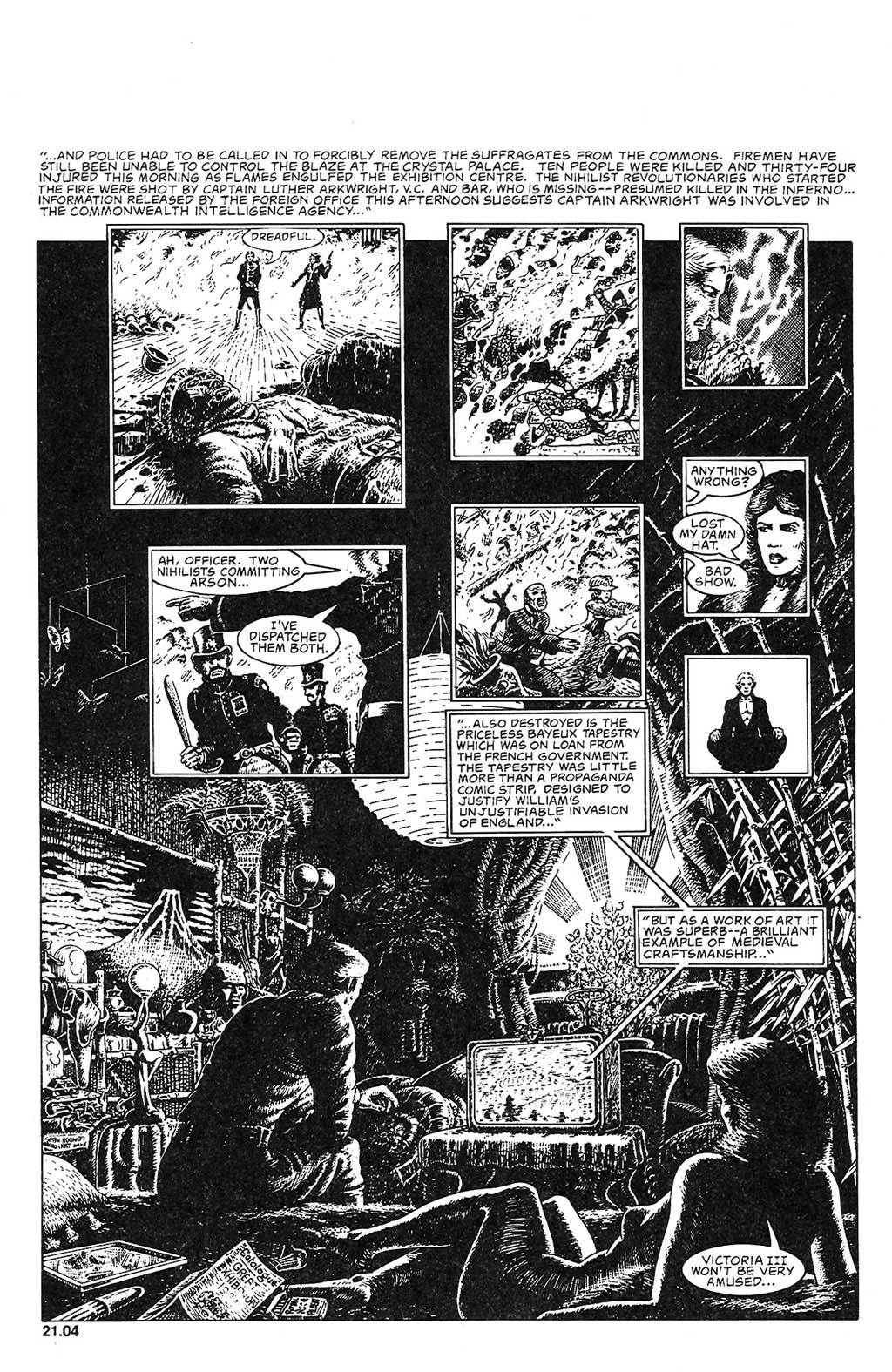 Read online The Adventures of Luther Arkwright comic -  Issue #1 - 9