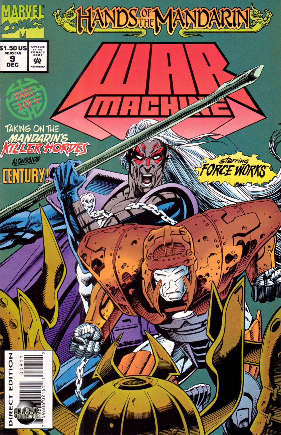 Read online War Machine (1994) comic -  Issue #9 - 1