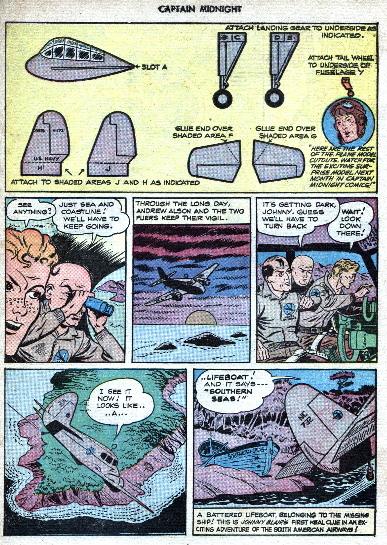 Read online Captain Midnight (1942) comic -  Issue #58 - 19