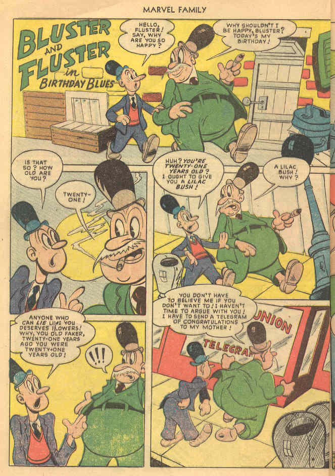 Read online The Marvel Family comic -  Issue #41 - 16