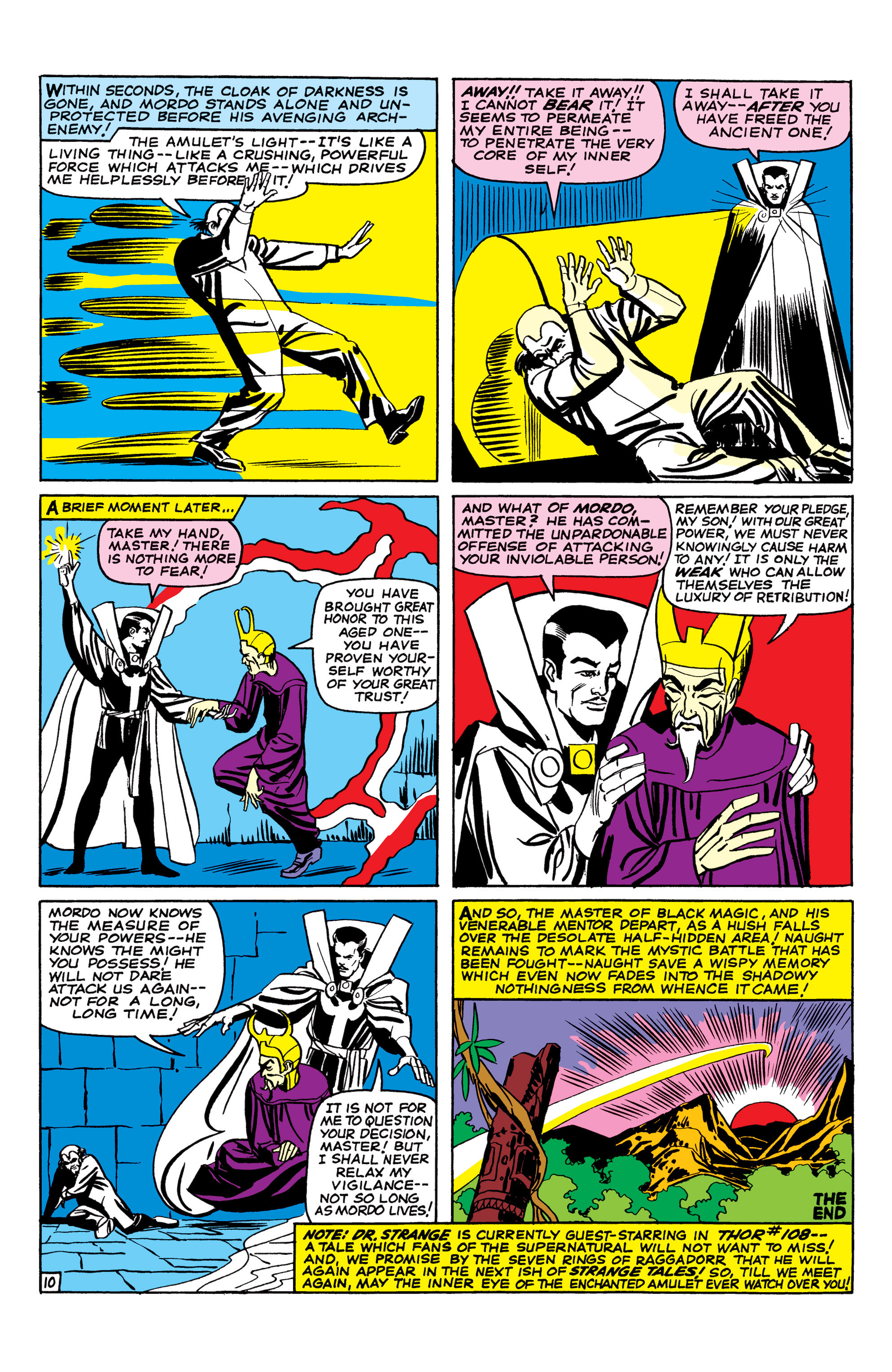 Read online Marvel Masterworks: Doctor Strange comic -  Issue # TPB 1 - 129