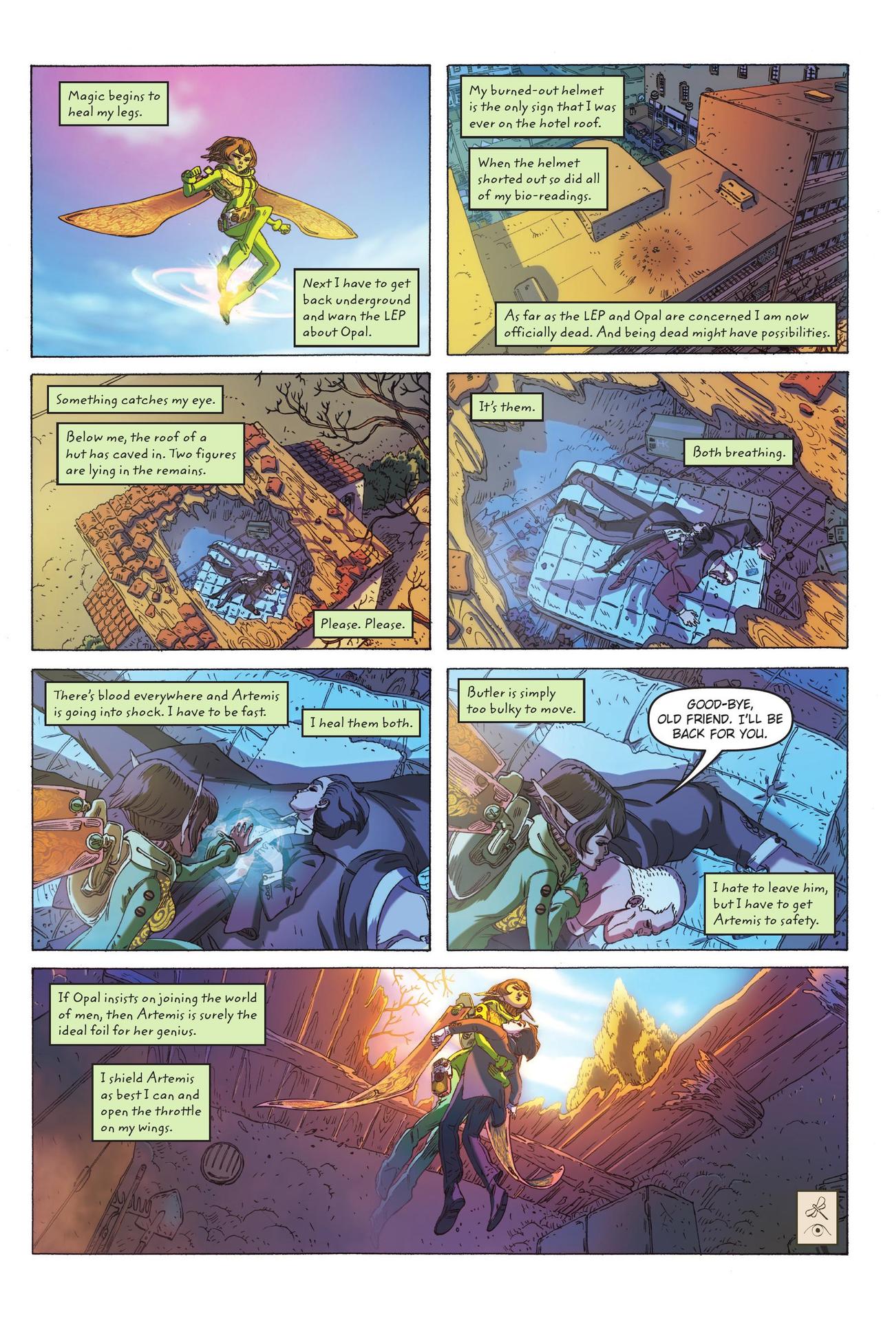 Read online Artemis Fowl: The Opal Deception comic -  Issue # TPB - 38