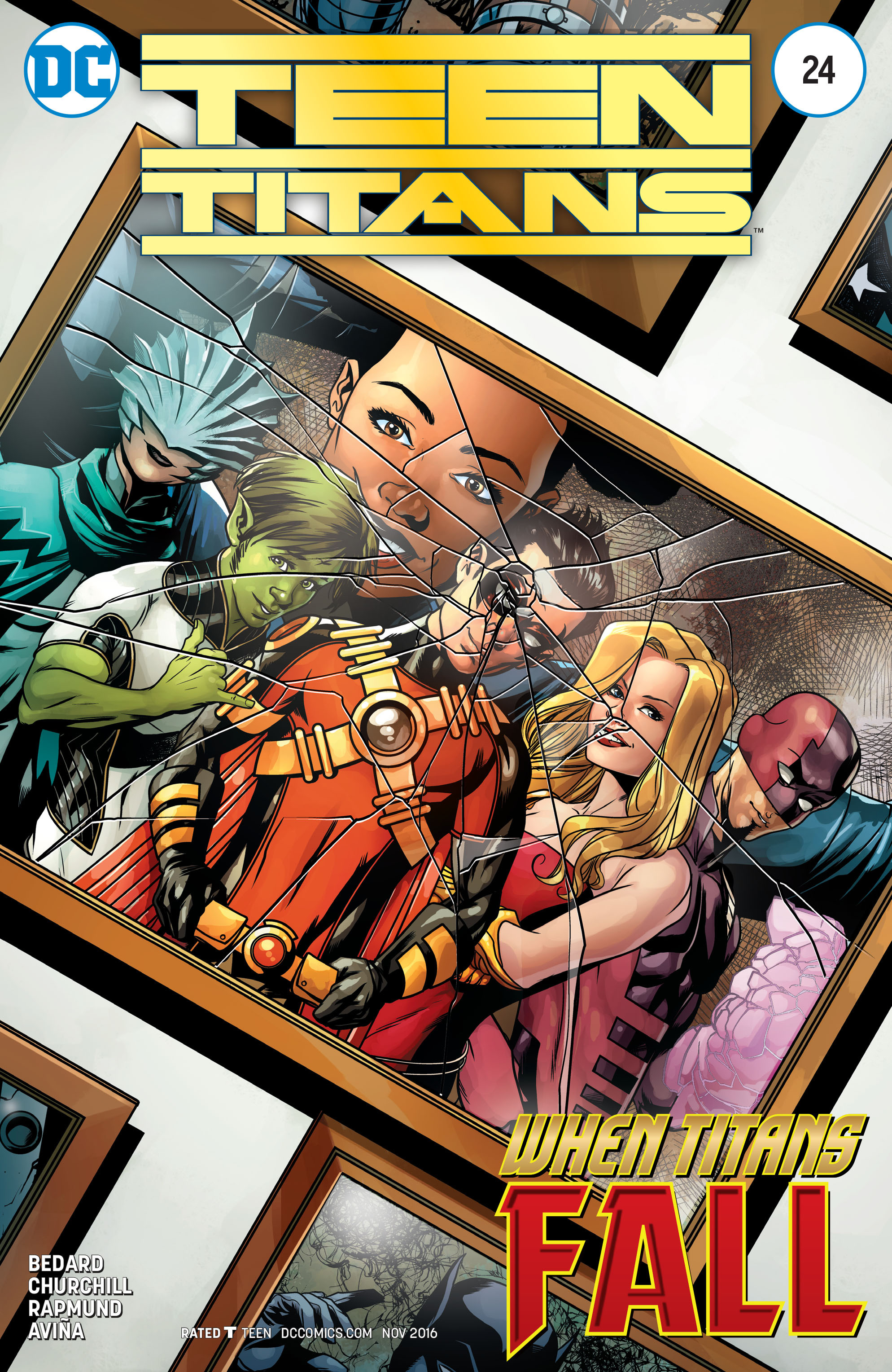 Read online Teen Titans (2014) comic -  Issue #24 - 1