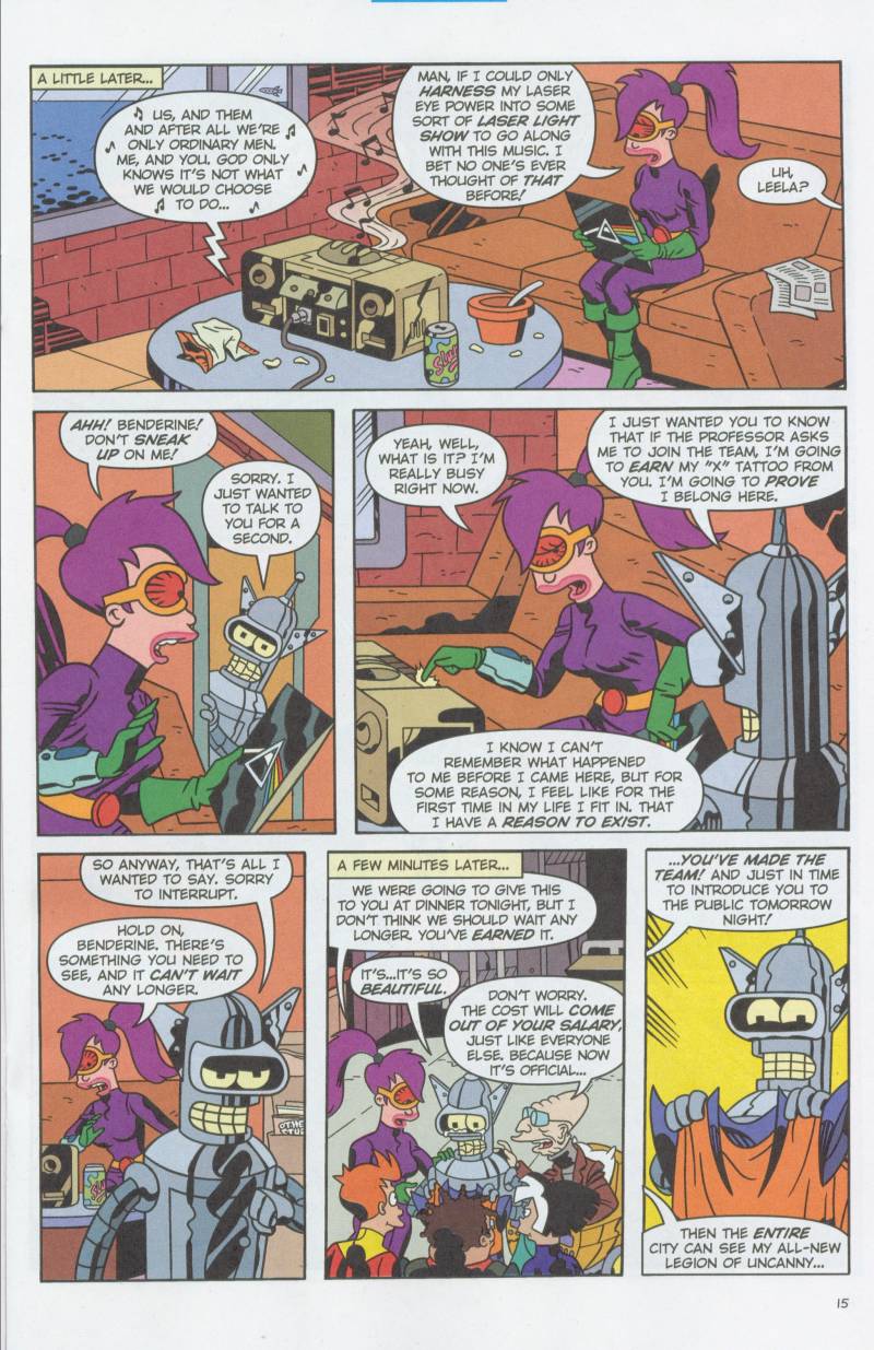 Read online Futurama Comics comic -  Issue #8 - 16