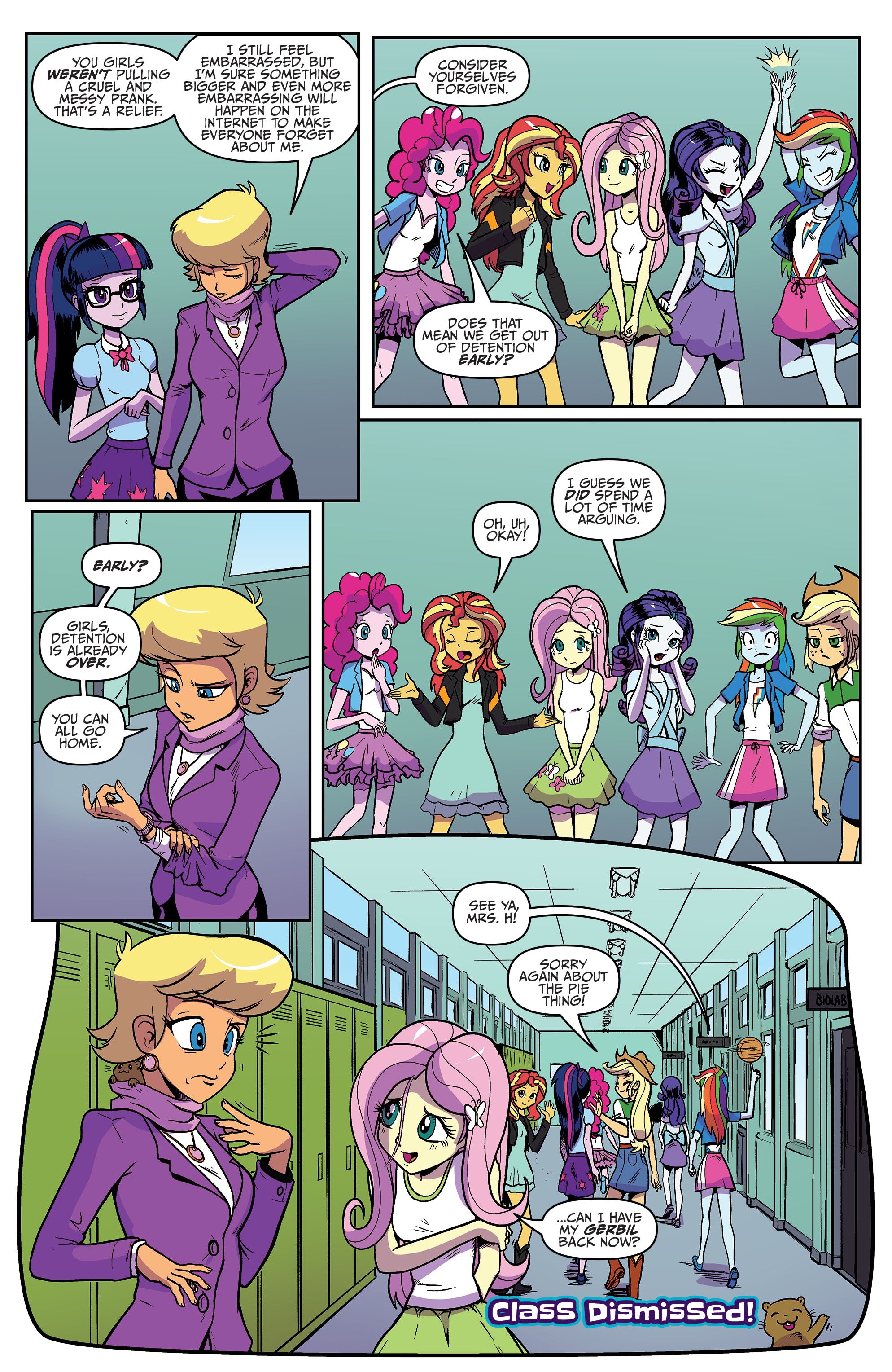 My Little Pony Equestria Girls: Canterlot High: March Radness Full | Read  All Comics Online