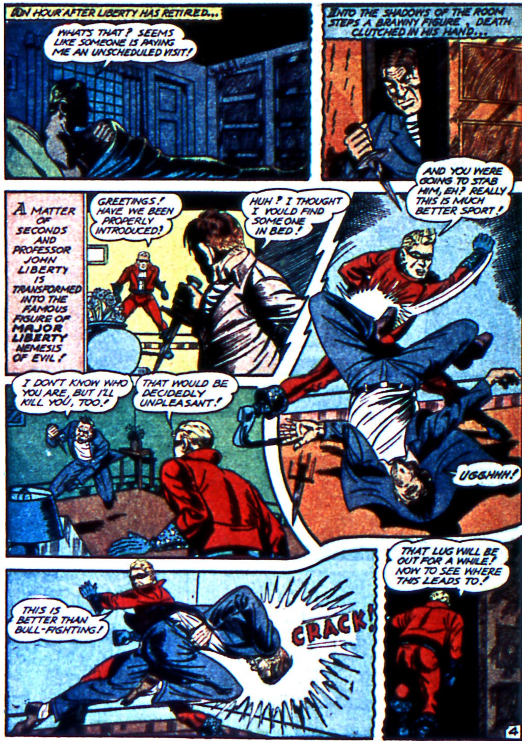 Read online USA Comics comic -  Issue #4 - 7