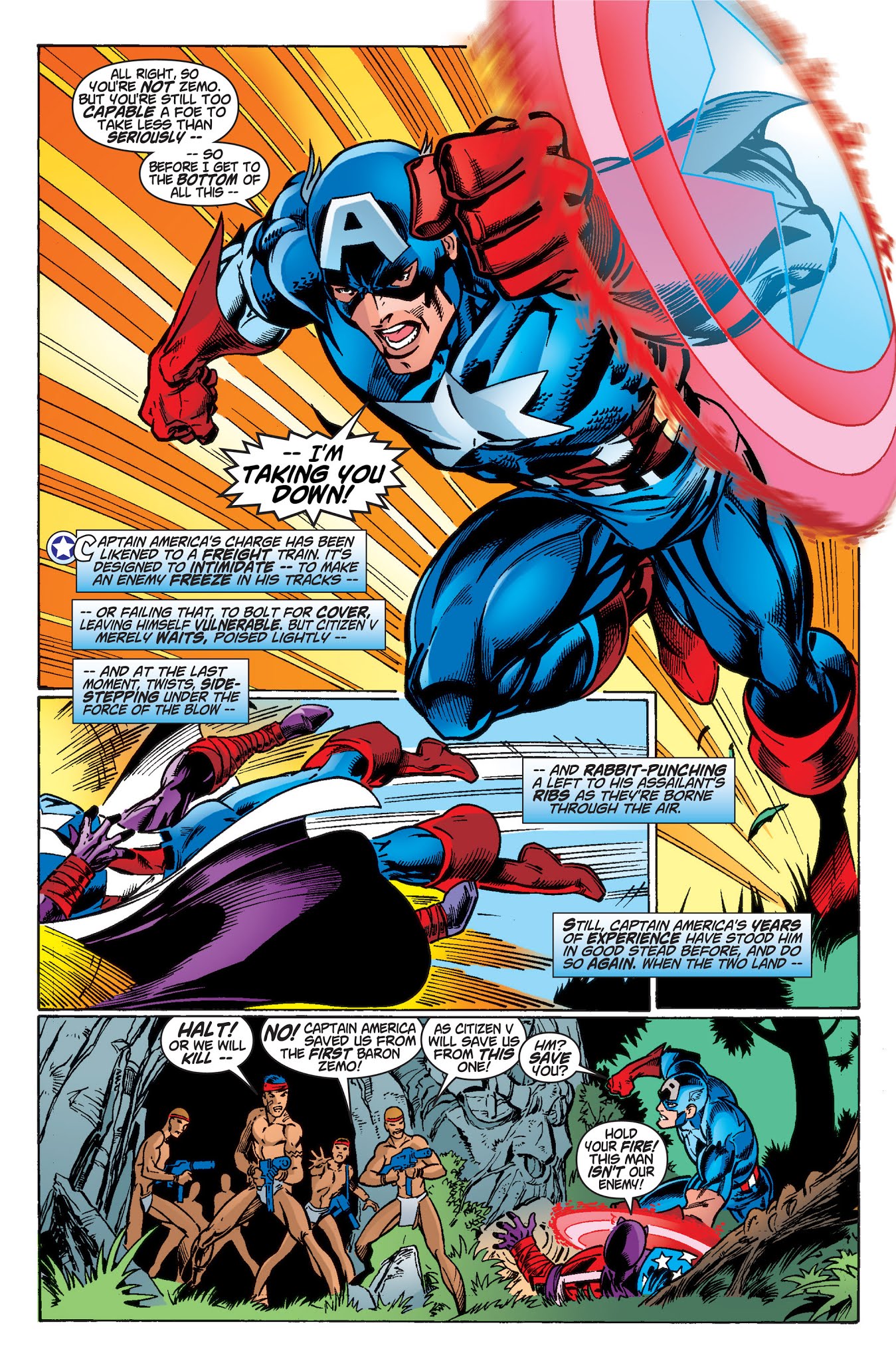 Read online Captain America/Citizen V '98 comic -  Issue # Full - 14