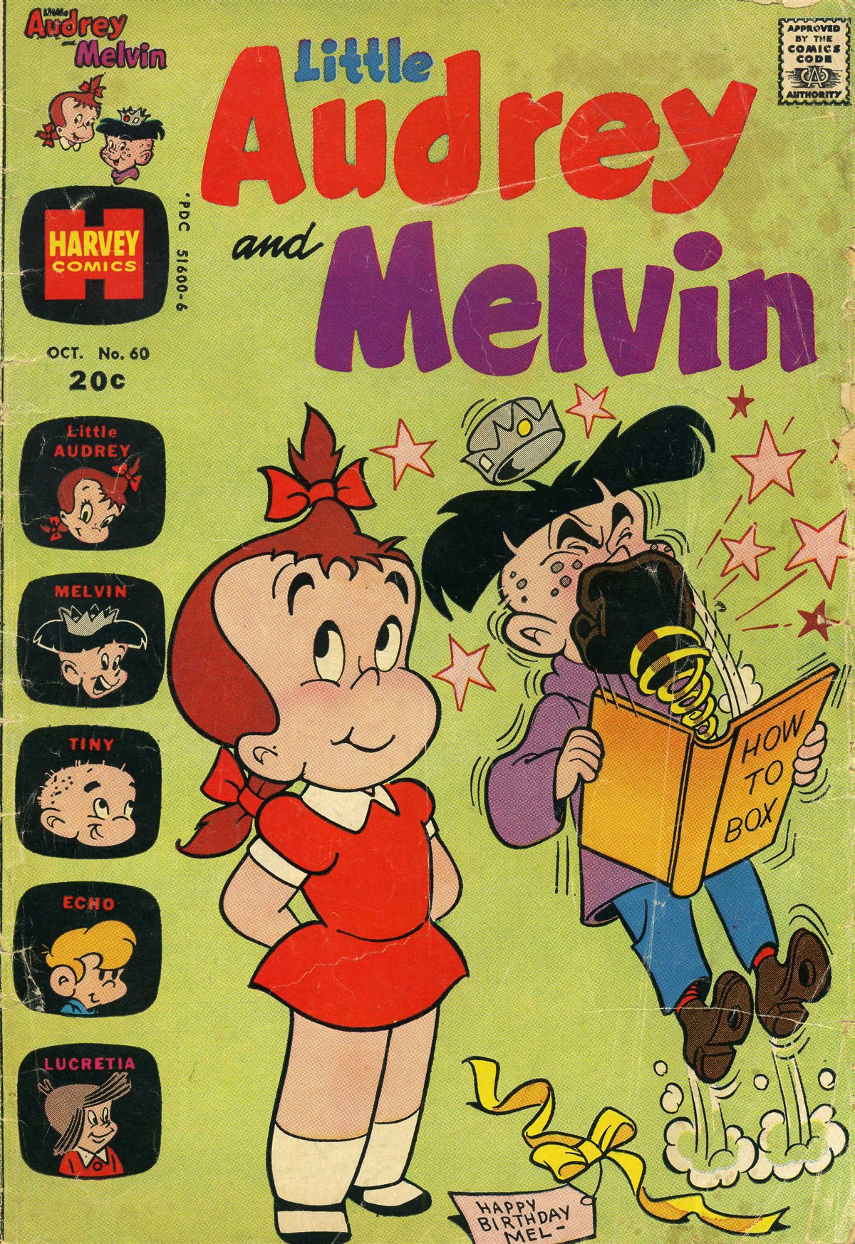 Read online Little Audrey And Melvin comic -  Issue #60 - 1