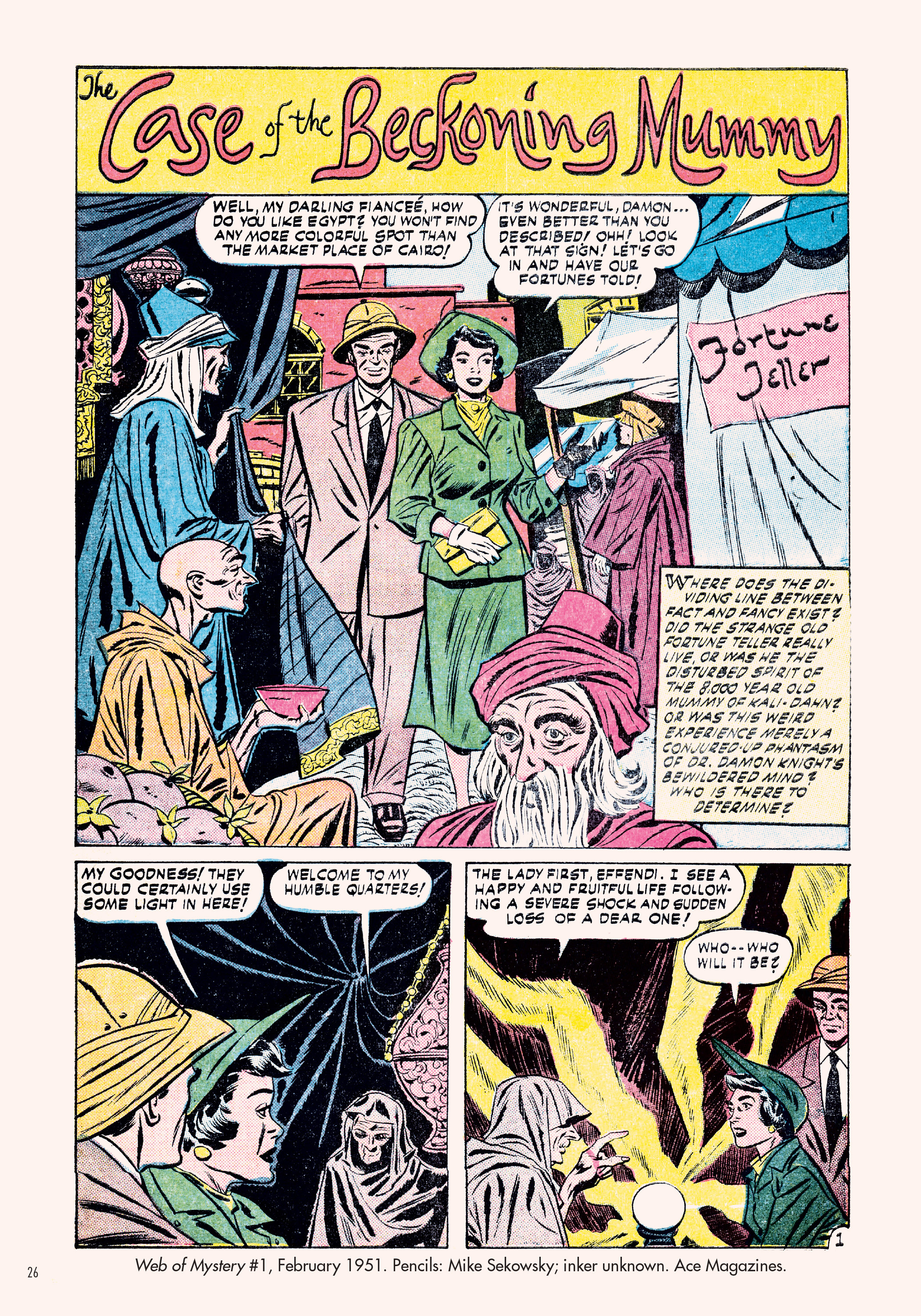 Read online Classic Monsters of Pre-Code Horror Comics: Mummies comic -  Issue # TPB - 26