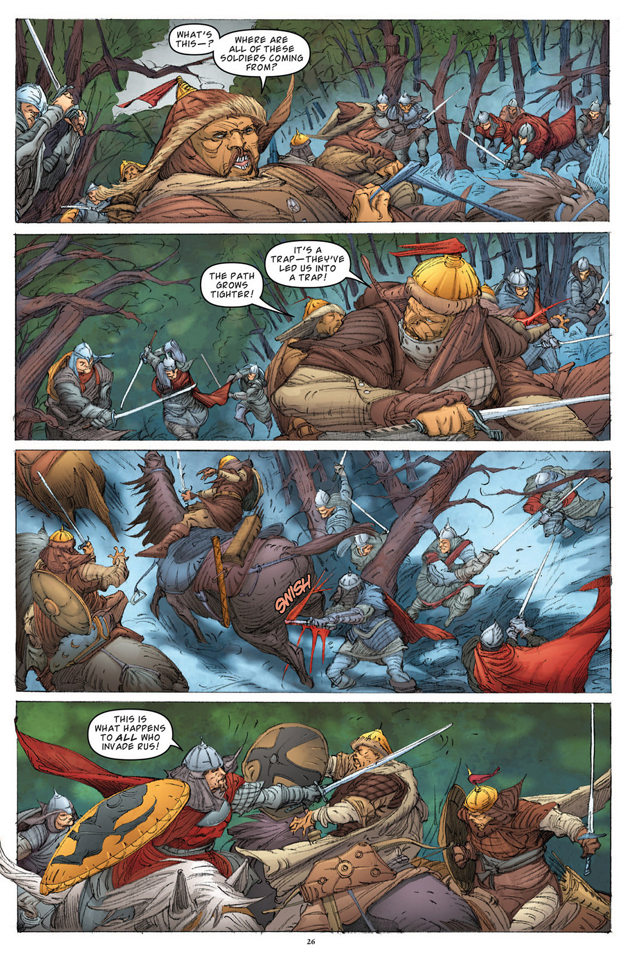 Read online Nevsky: A Hero of the People comic -  Issue # TPB - 26