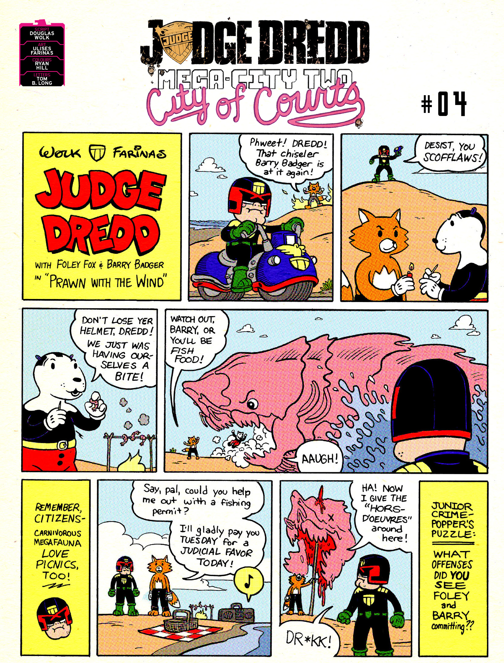 Read online Judge Dredd Megazine (Vol. 5) comic -  Issue #454 - 86