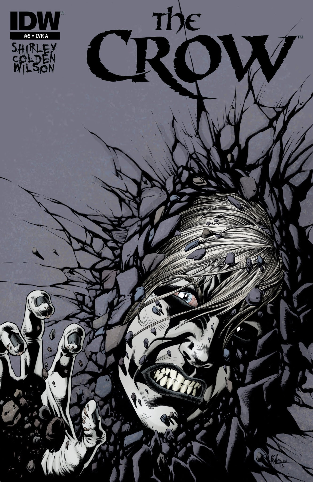 Read online The Crow: Death And Rebirth comic -  Issue #5 - 1
