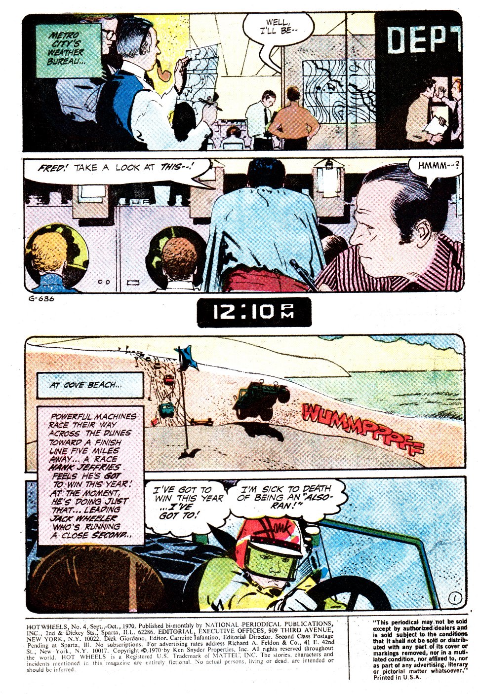 Read online Hot Wheels comic -  Issue #4 - 2