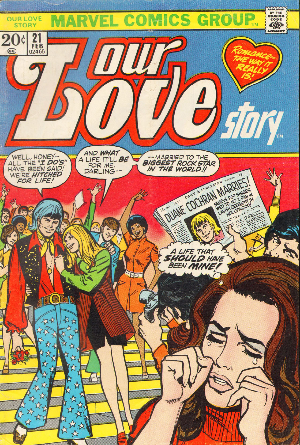 Read online Our Love Story comic -  Issue #21 - 1