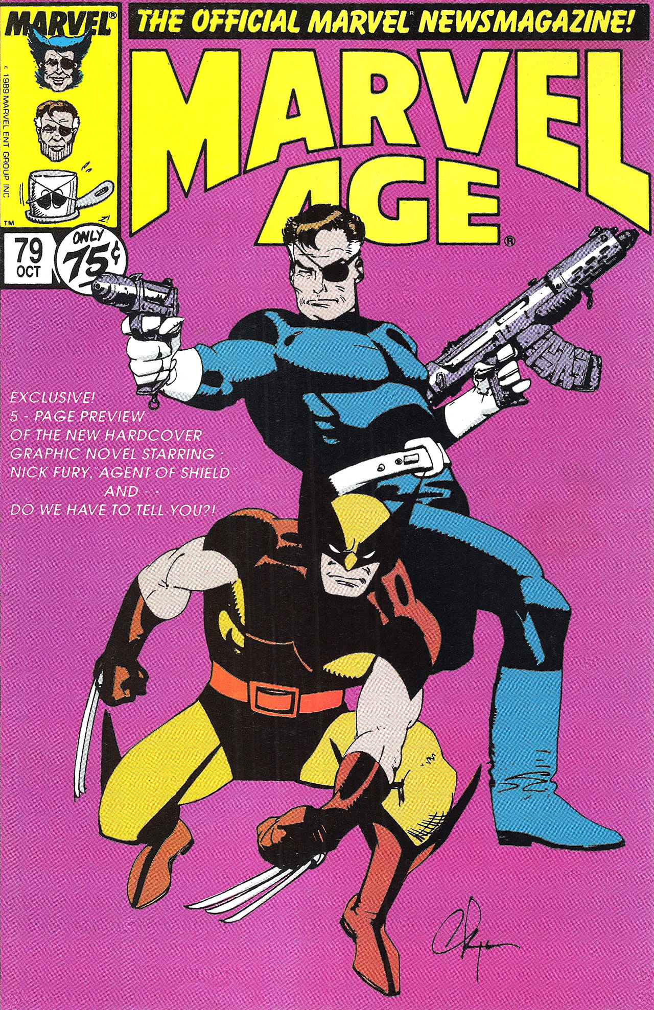 Read online Marvel Age comic -  Issue #79 - 1