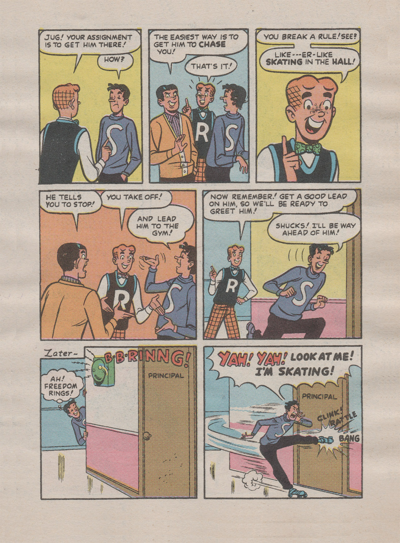 Read online Jughead with Archie Digest Magazine comic -  Issue #102 - 104