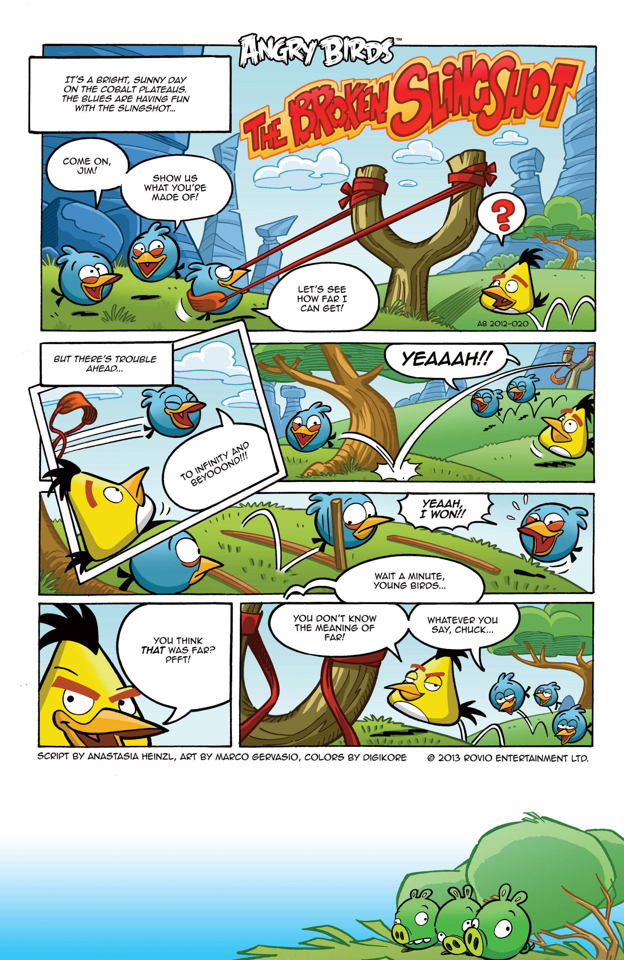 Read online Angry Birds Comics (2014) comic -  Issue #8 - 3