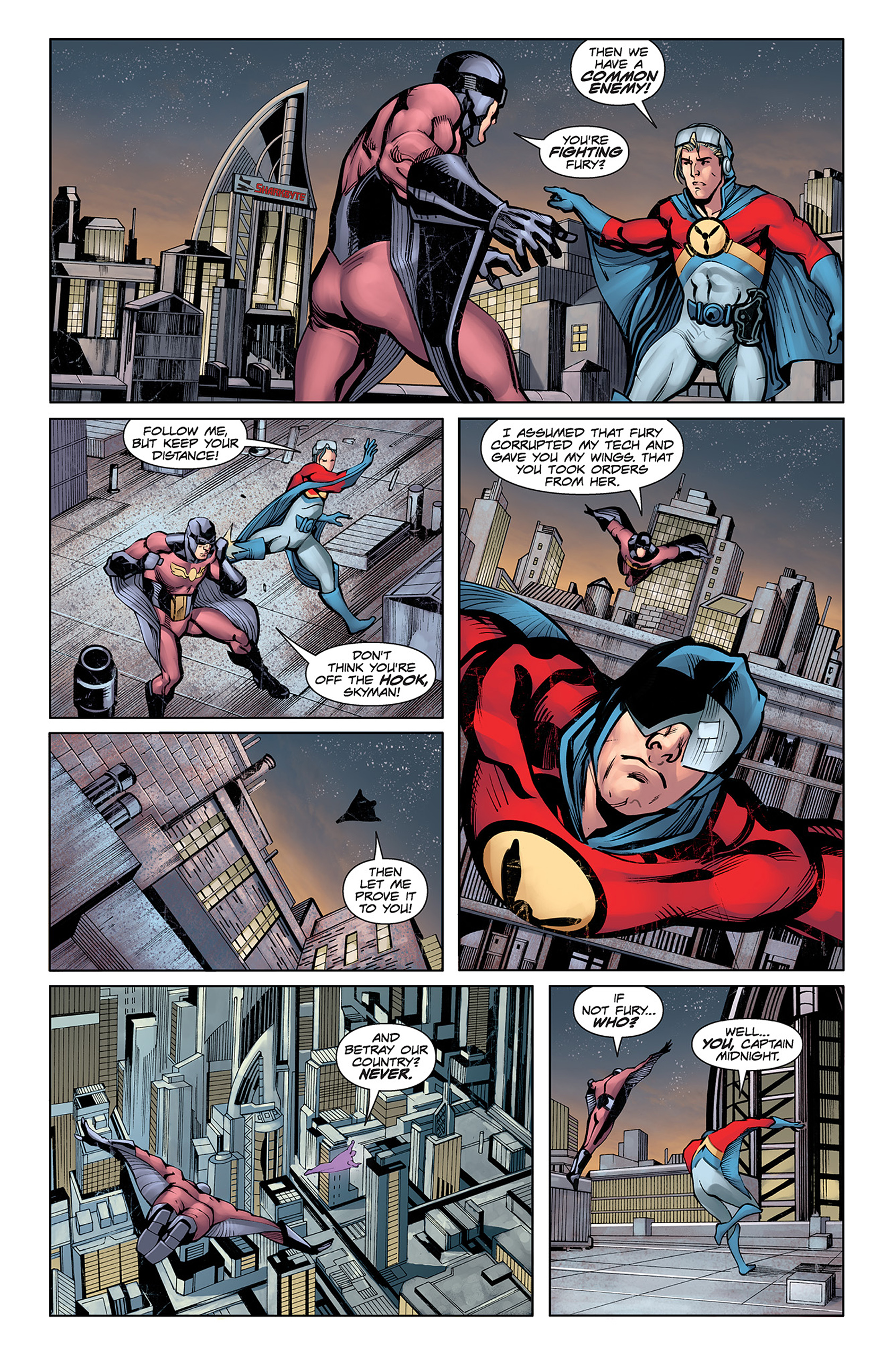 Read online Captain Midnight comic -  Issue #4 - 22