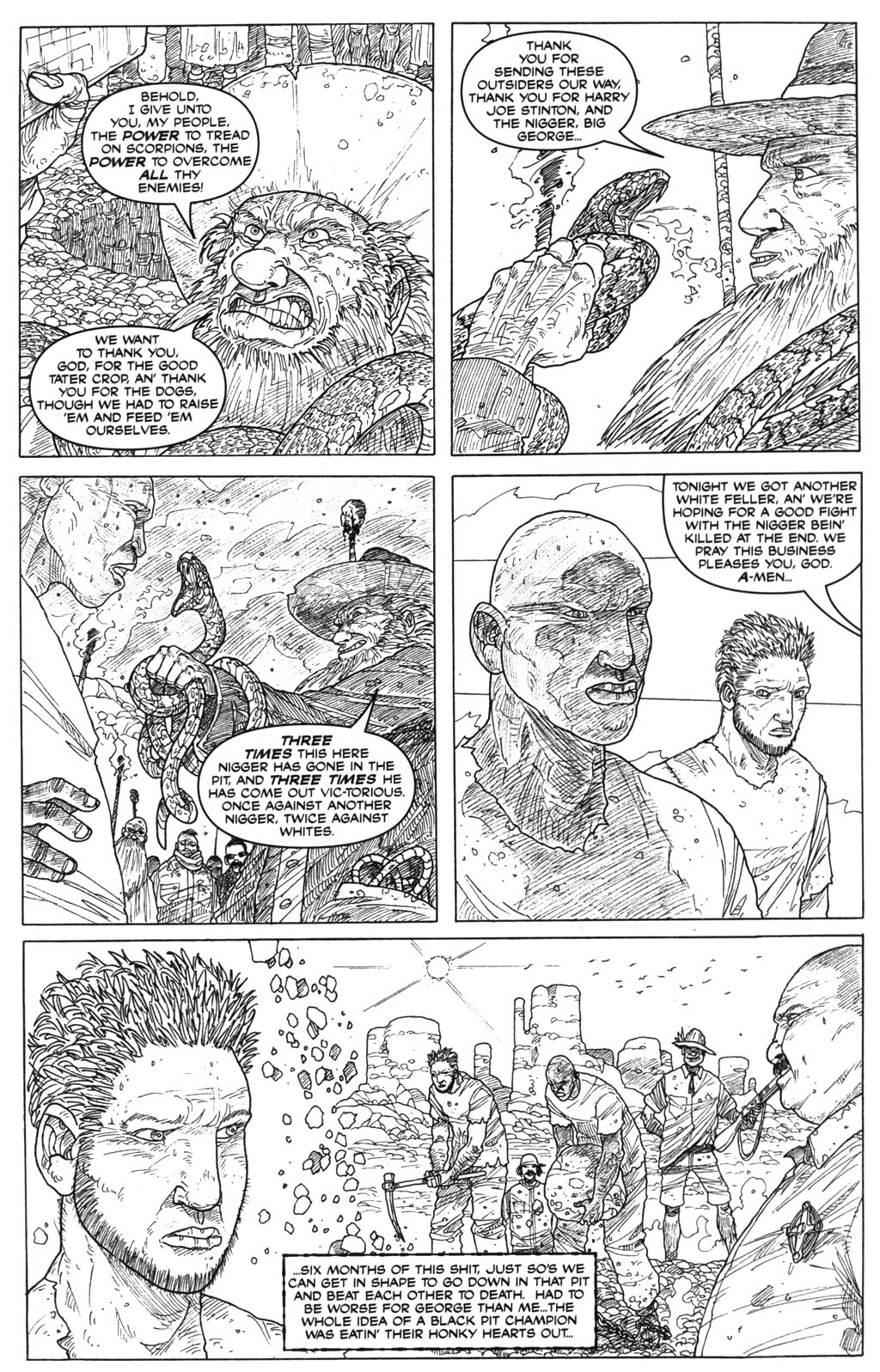 Read online Joe R. Lansdale's By Bizarre Hands comic -  Issue #3 - 5