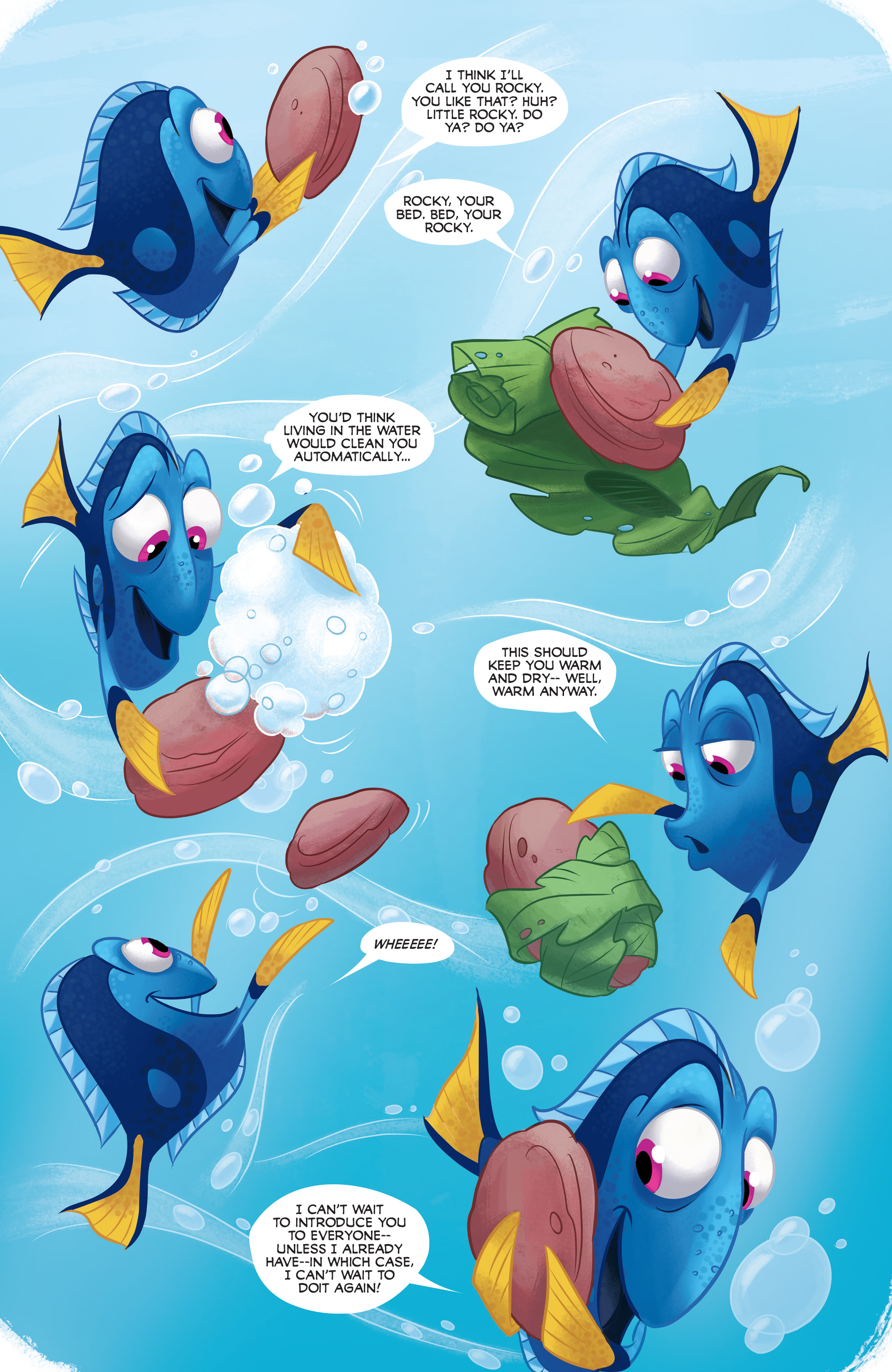 Read online Disney Pixar Finding Dory comic -  Issue #2 - 9