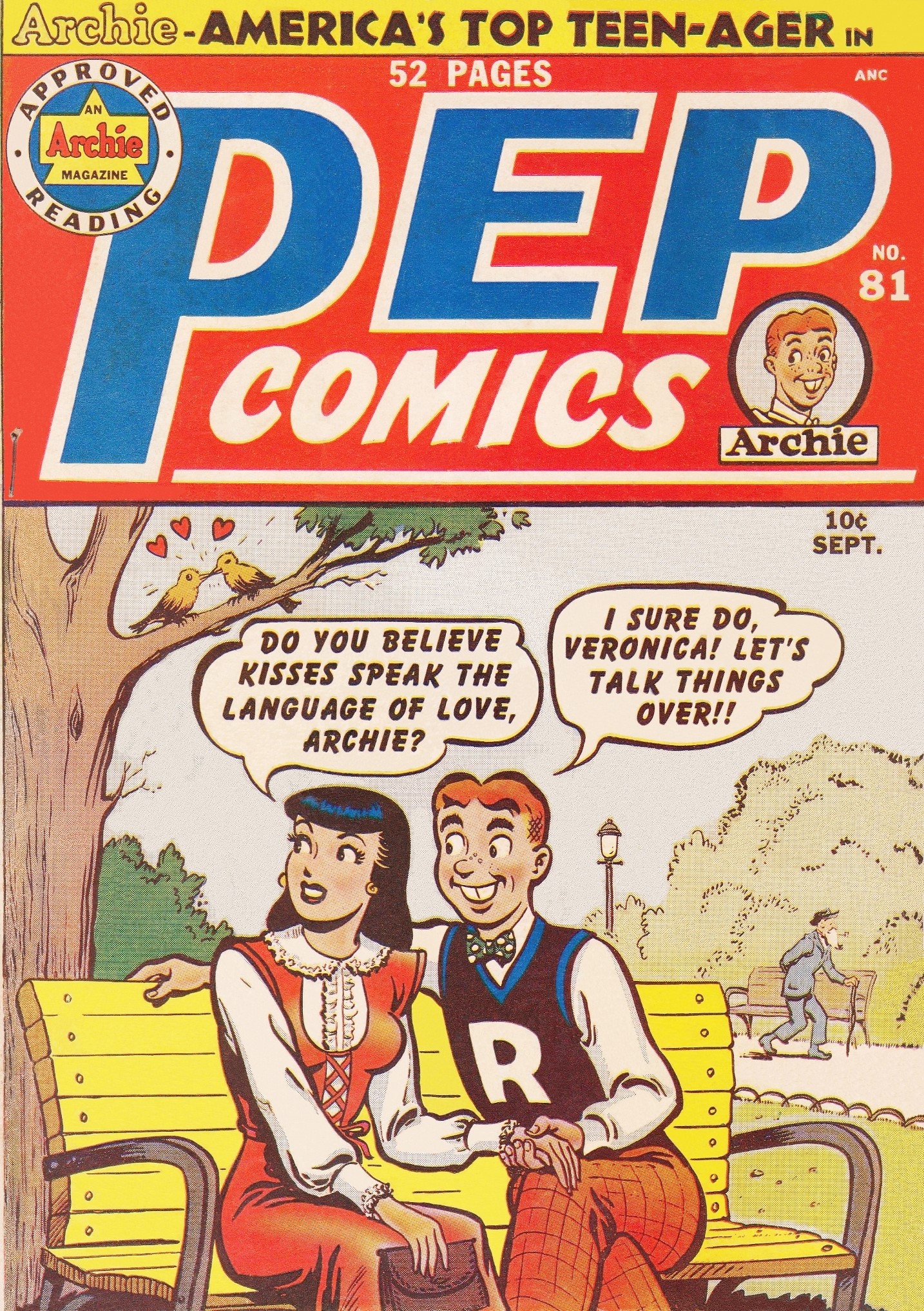 Read online Pep Comics comic -  Issue #81 - 1