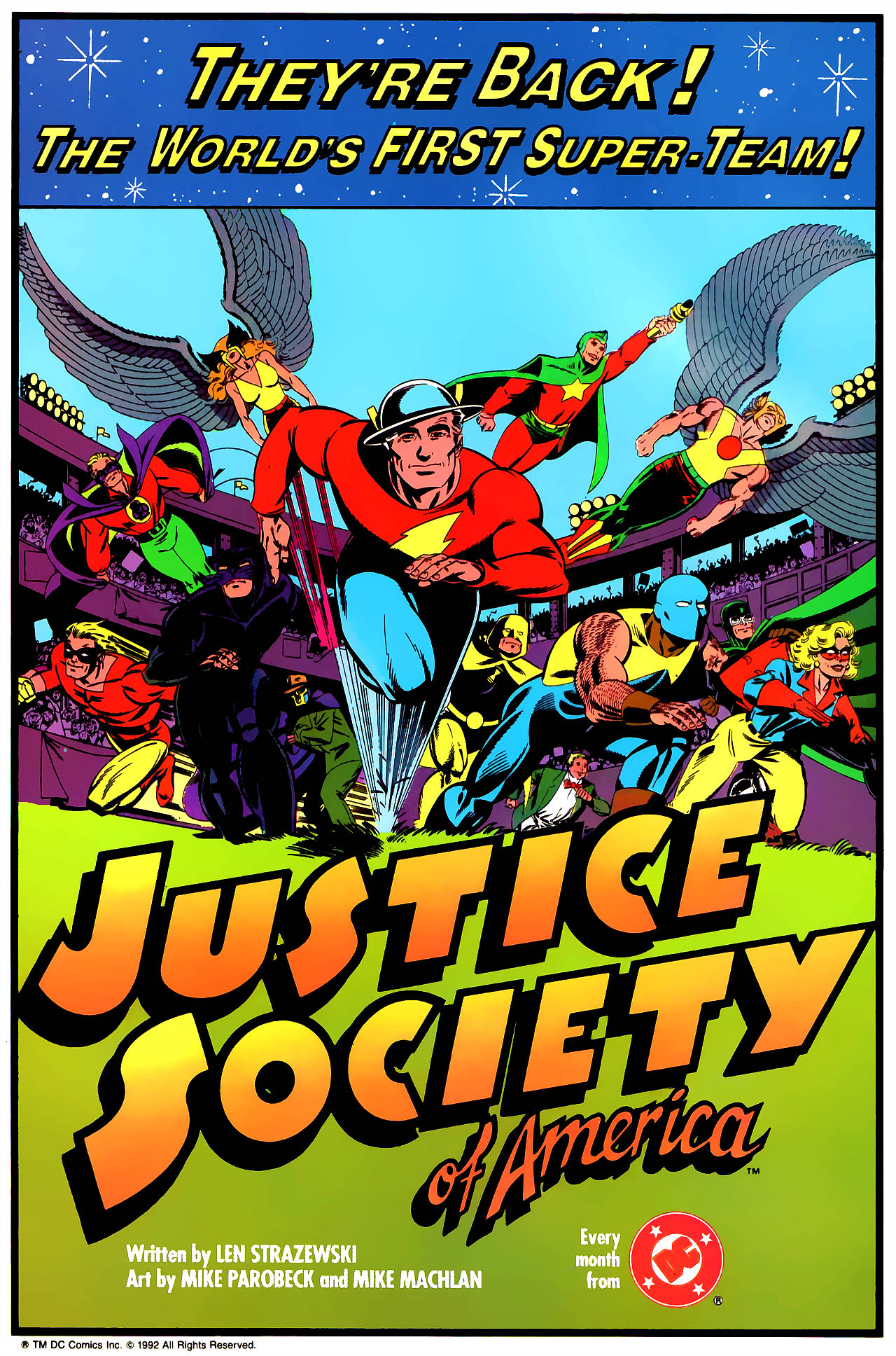 Read online Justice Society of America (1992) comic -  Issue #1 - 12