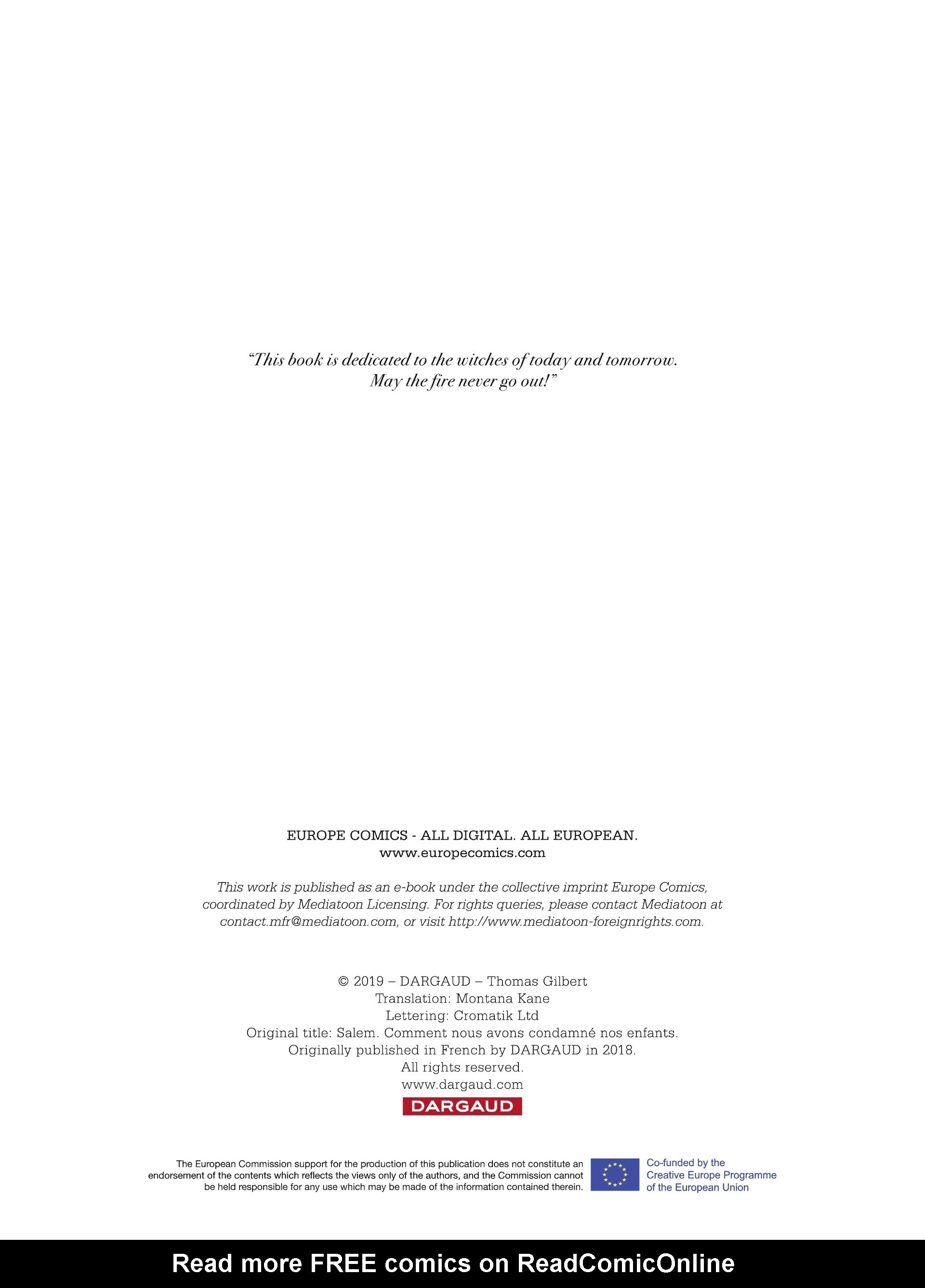 Read online The Daughters of Salem comic -  Issue # TPB 1 - 106