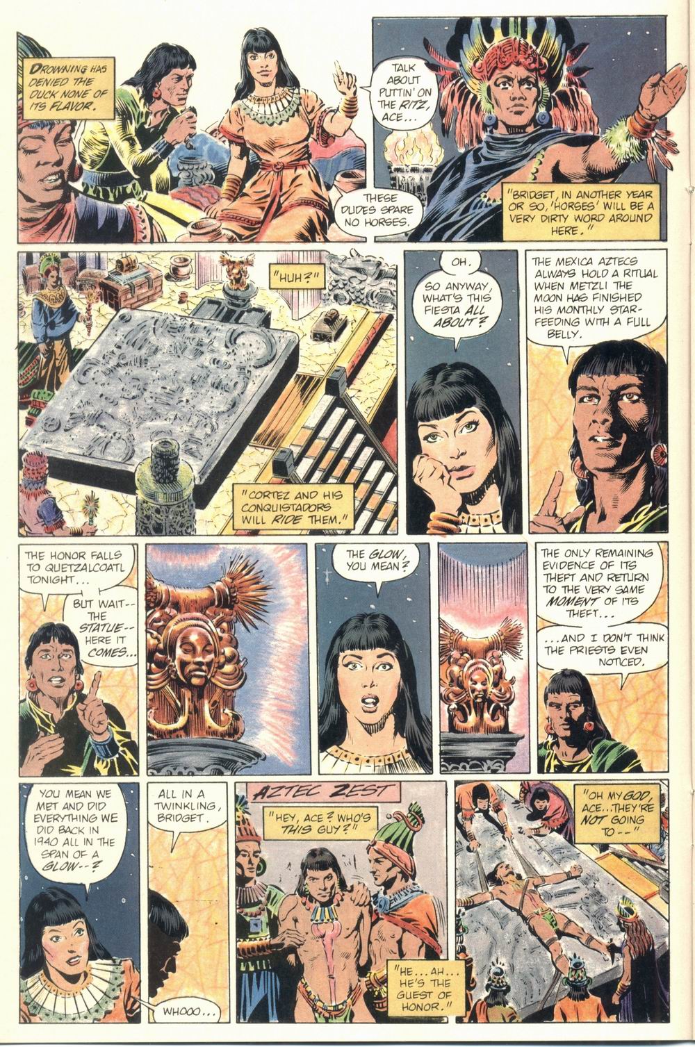 Read online Aztec Ace comic -  Issue #1 - 20