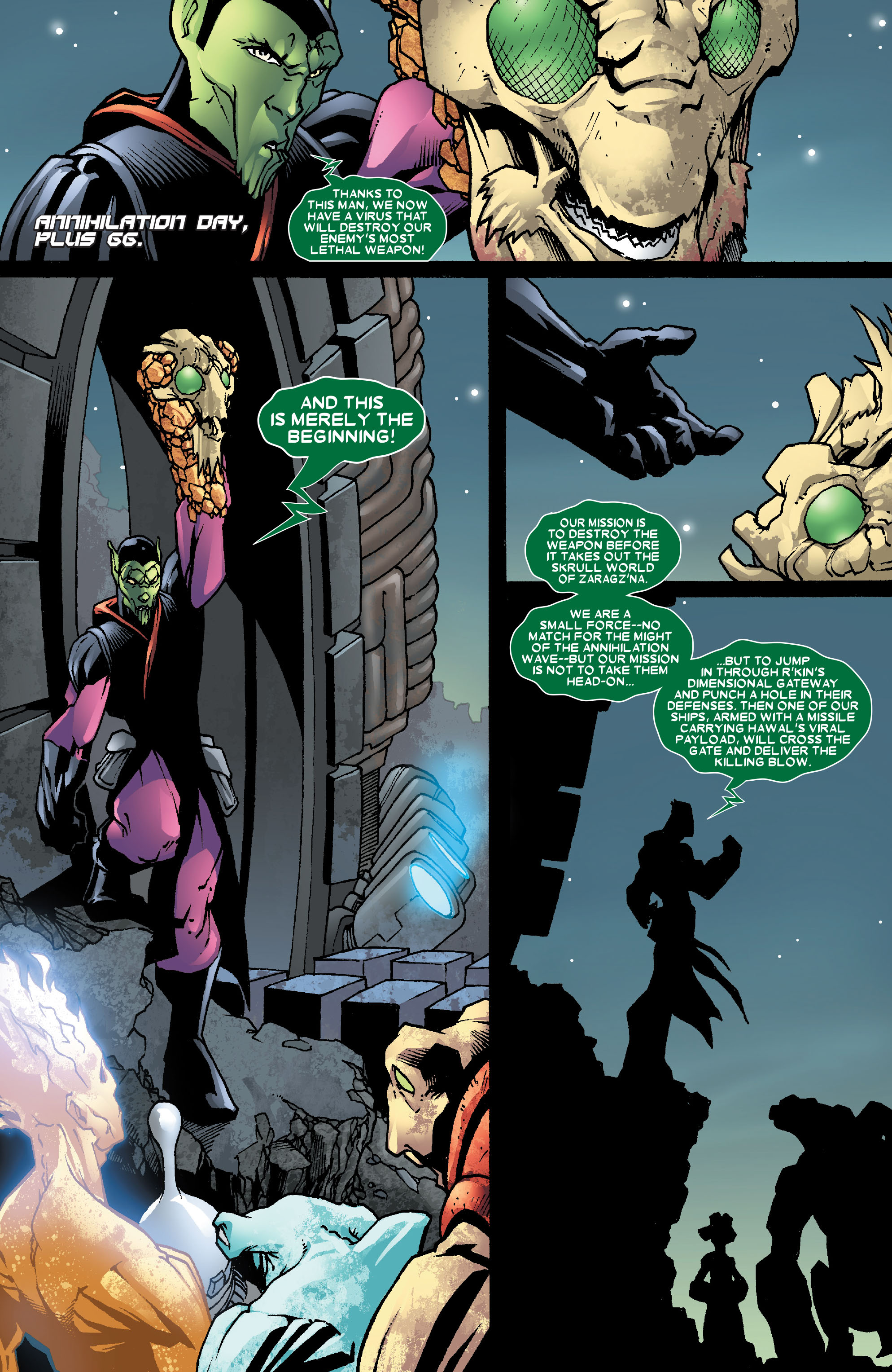 Read online Annihilation: Super-Skrull comic -  Issue #3 - 12