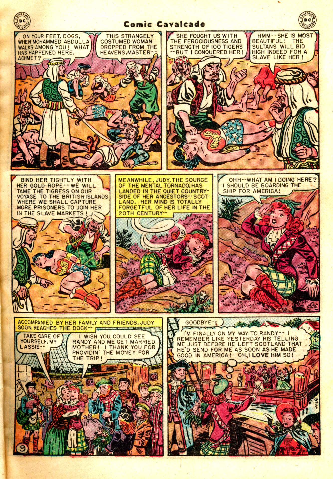 Read online Comic Cavalcade comic -  Issue #24 - 11