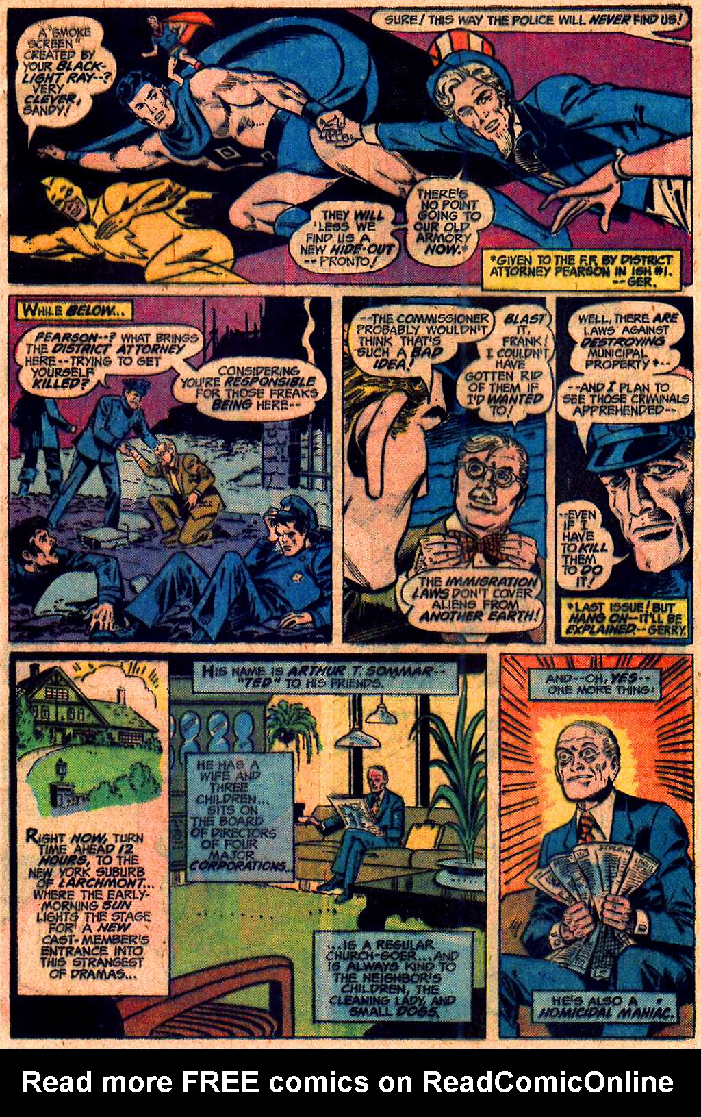 Freedom Fighters (1976) Issue #3 #3 - English 4