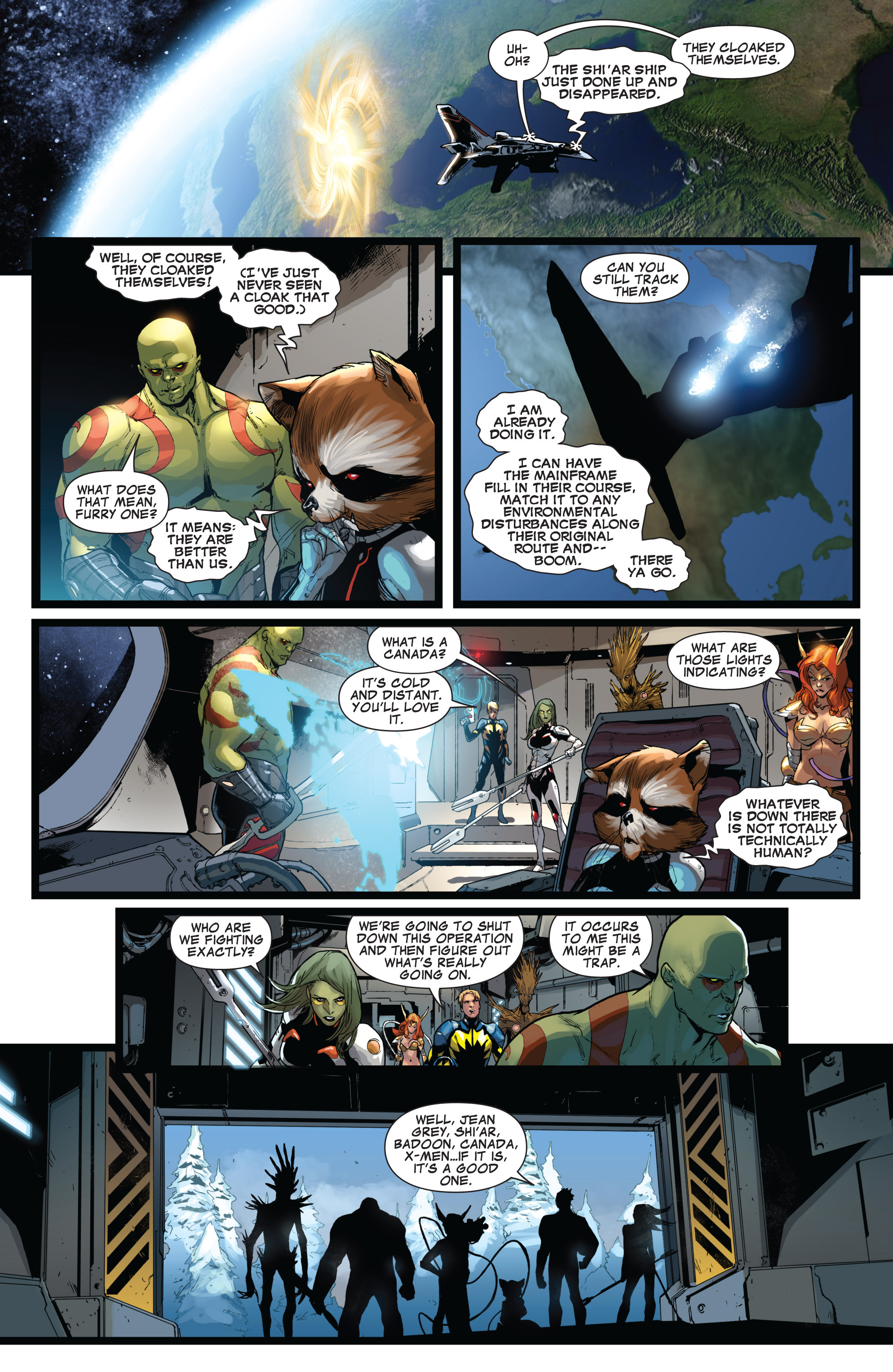 Read online Guardians of the Galaxy (2013) comic -  Issue #11 - 17