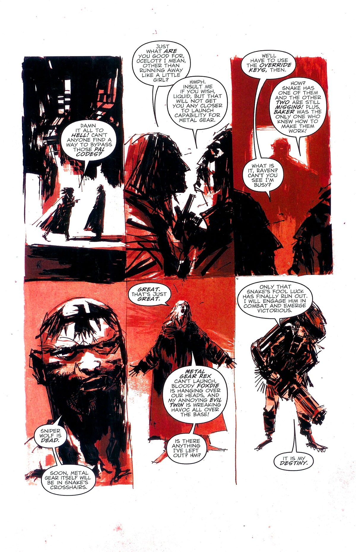 Read online Metal Gear Solid comic -  Issue #10 - 20