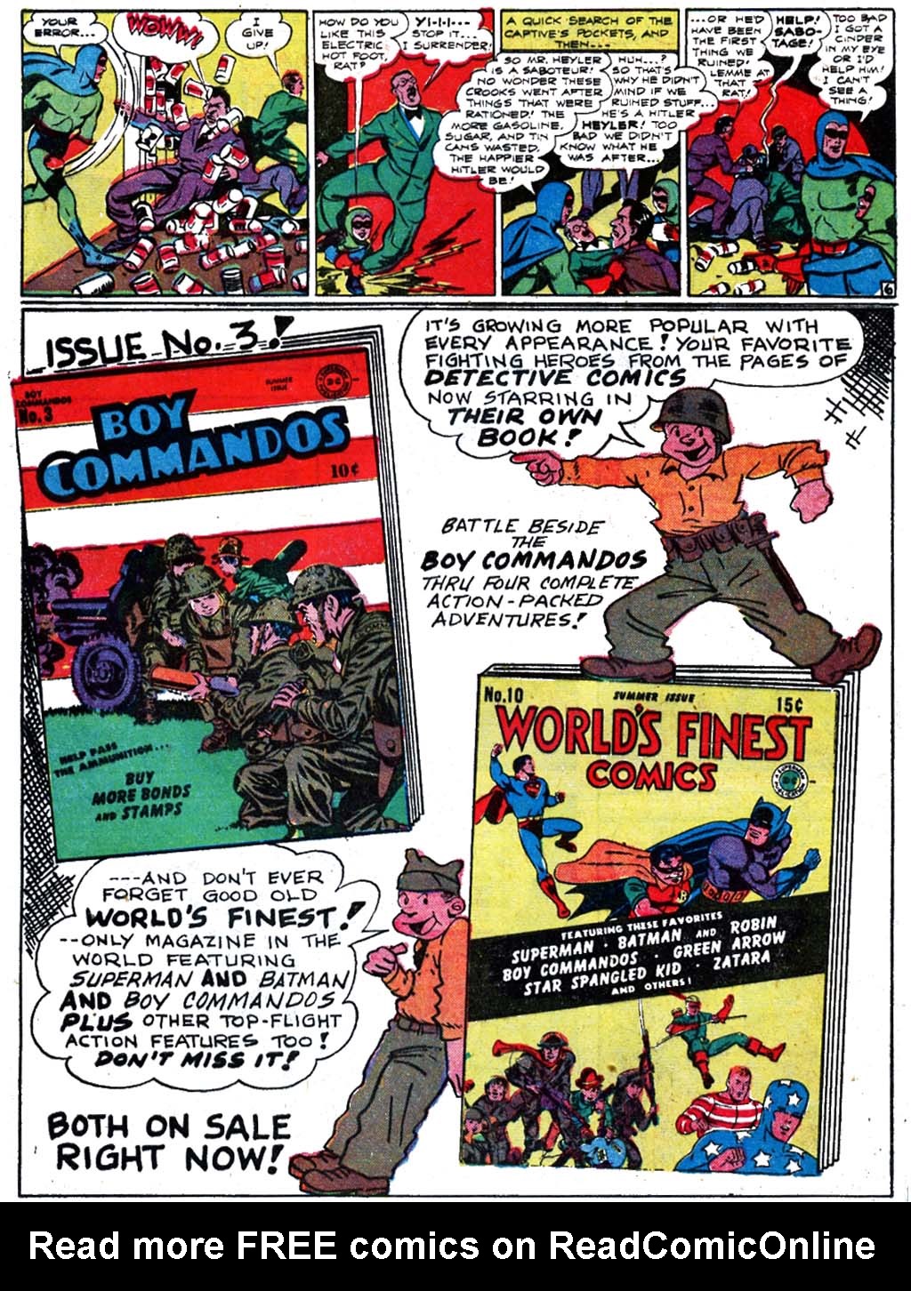 Read online Star Spangled Comics comic -  Issue #23 - 50